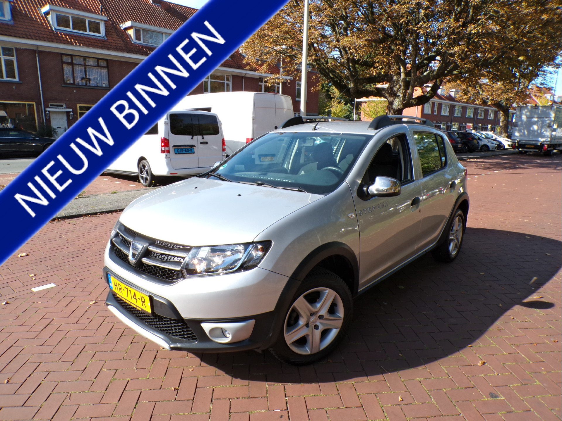 Dacia Sandero 0.9 TCe Stepway Lauréate 2016 - voorkant