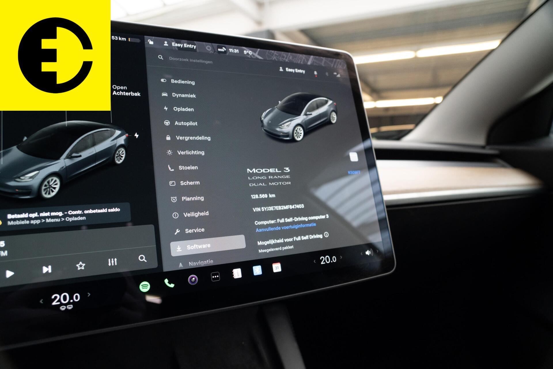 Foto van Tesla Model 3