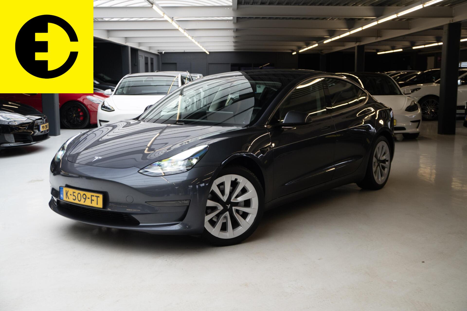 Tesla Model 3 Long Range AWD 75 kWh | 89,4% SoH | FSD | Incl.BTW 2020 - voorkant