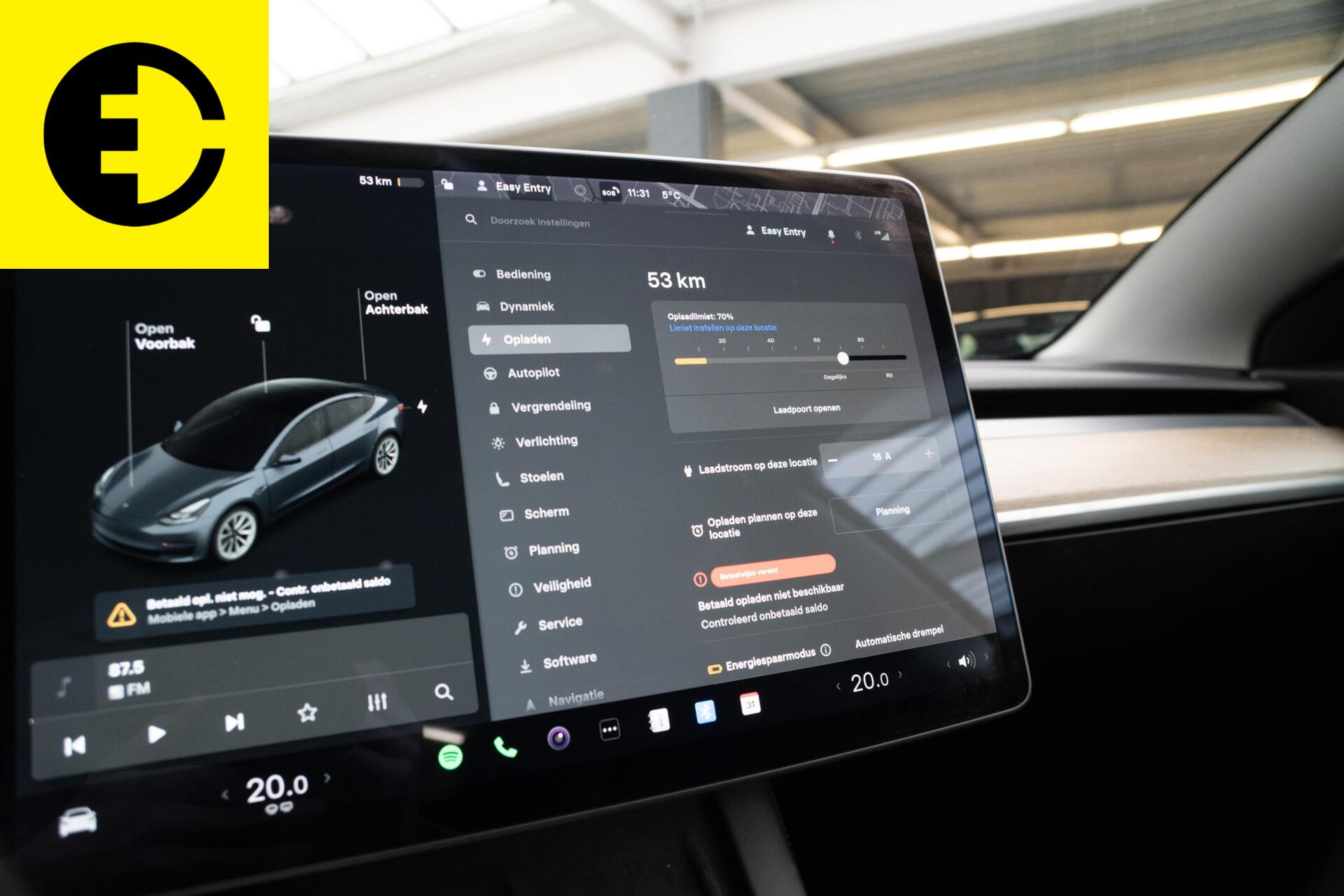 Foto van Tesla Model 3