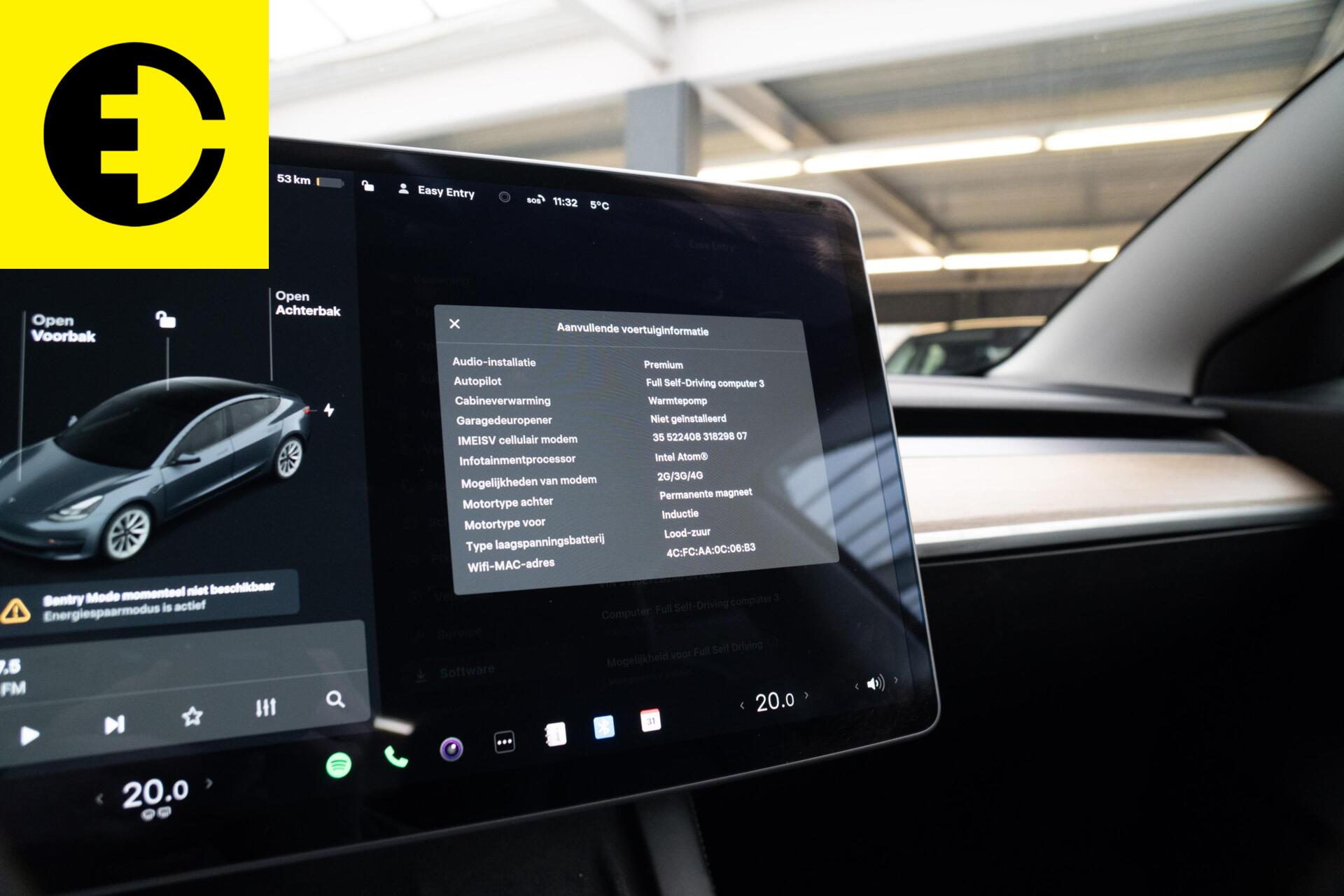 Foto van Tesla Model 3