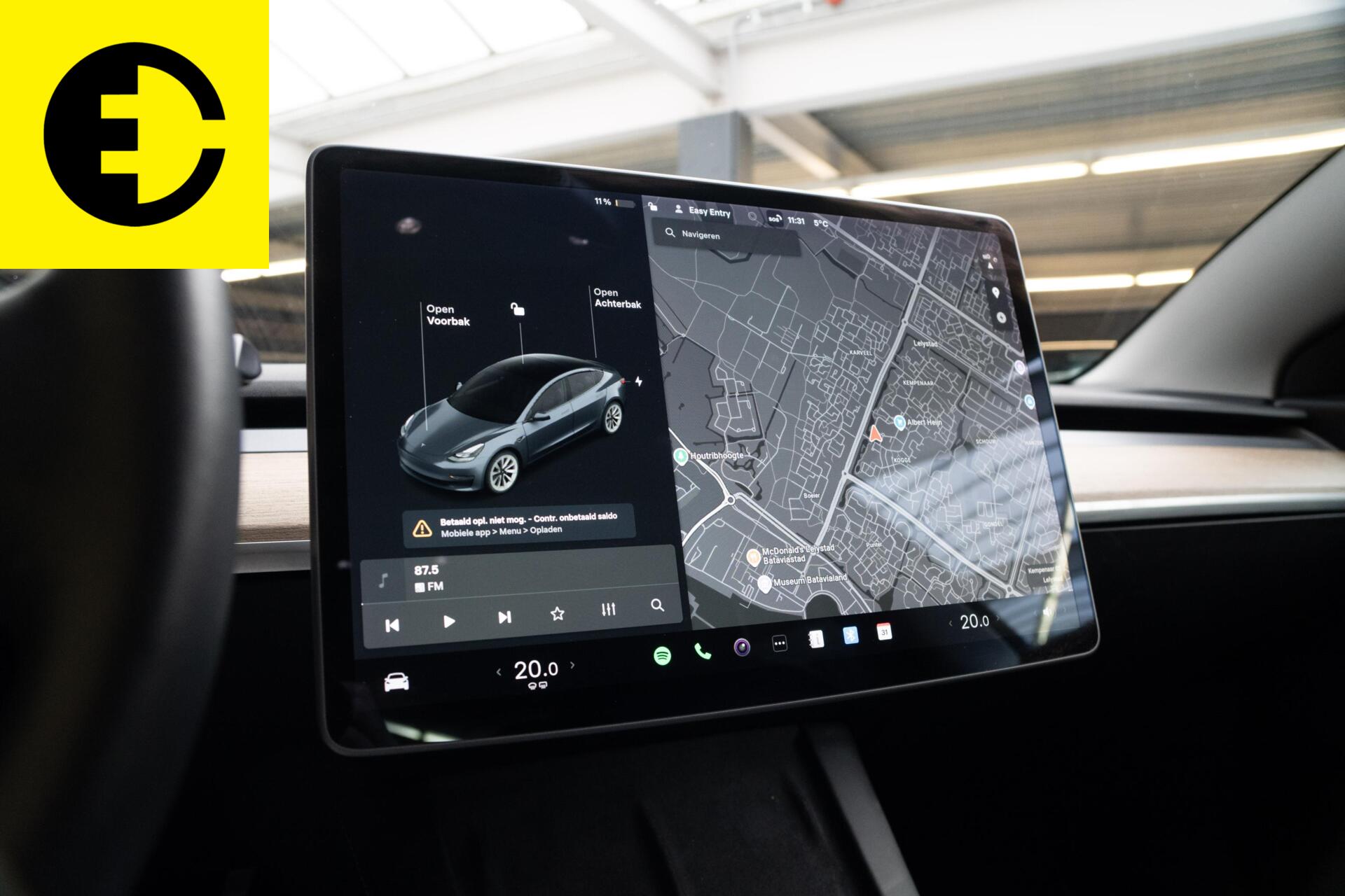 Foto van Tesla Model 3