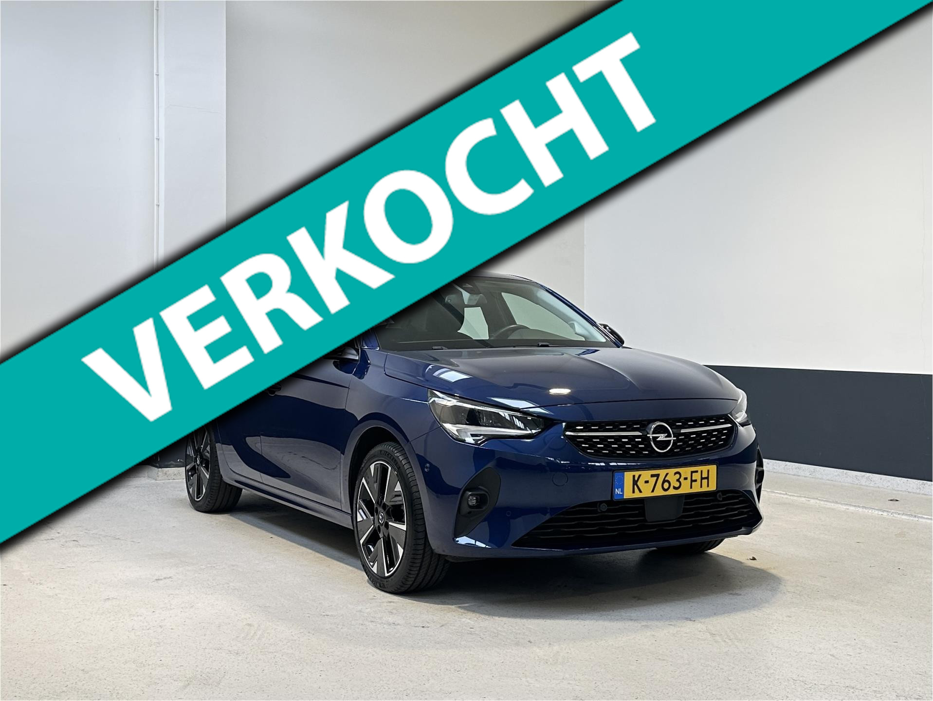 Opel Corsa Elegance 50 kWh | SOH% | 2 Eig | Carplay/ Android Auto | Navi | LM velgen | 2020 - voorkant