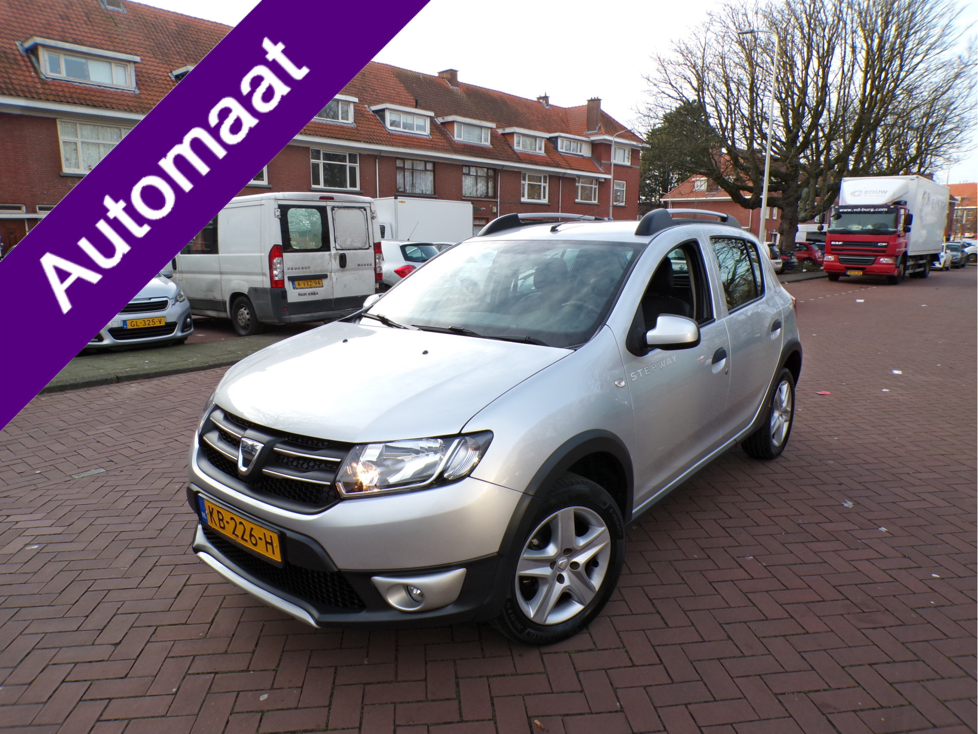 Dacia Sandero 0.9 TCe Easy-R Stepway Lauréate 2016 - voorkant
