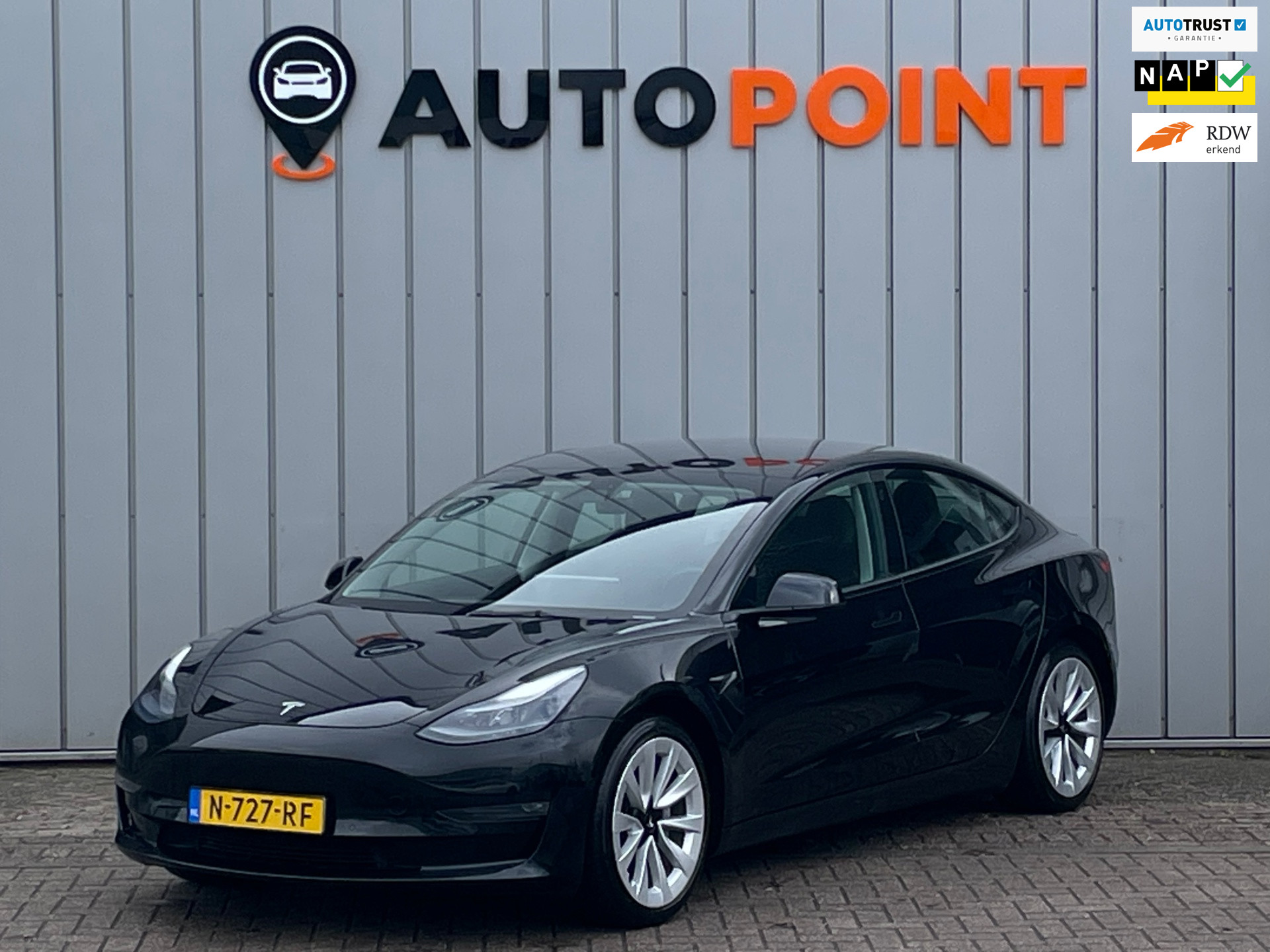 Tesla Model 3 Long Range AWD 75 kWh Facelift SOH 92% LFP 2021 - voorkant