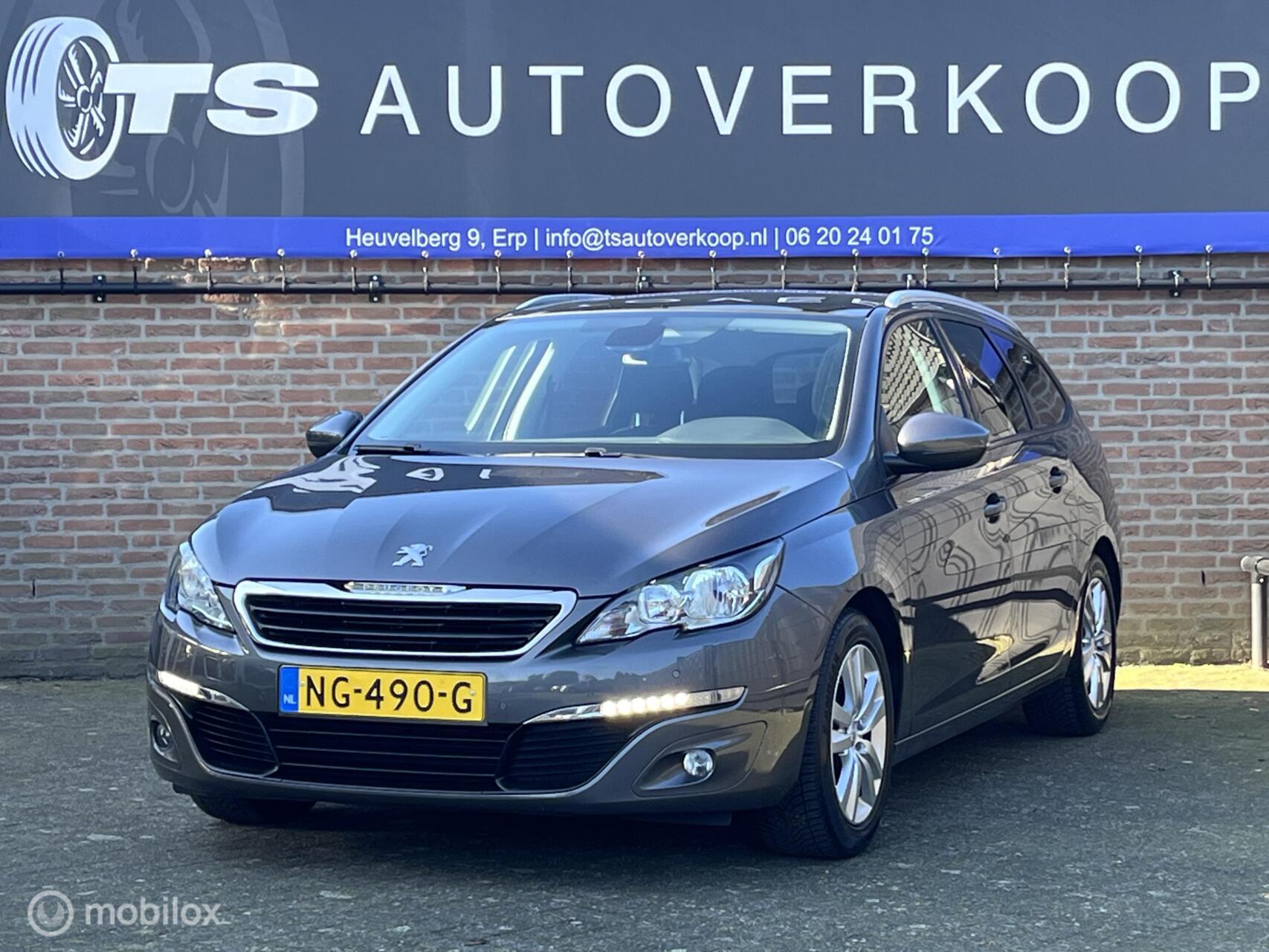 Peugeot 308 1.2 PureTech Active+NAVI+SENSOREN+CLIMATE 2017 - voorkant