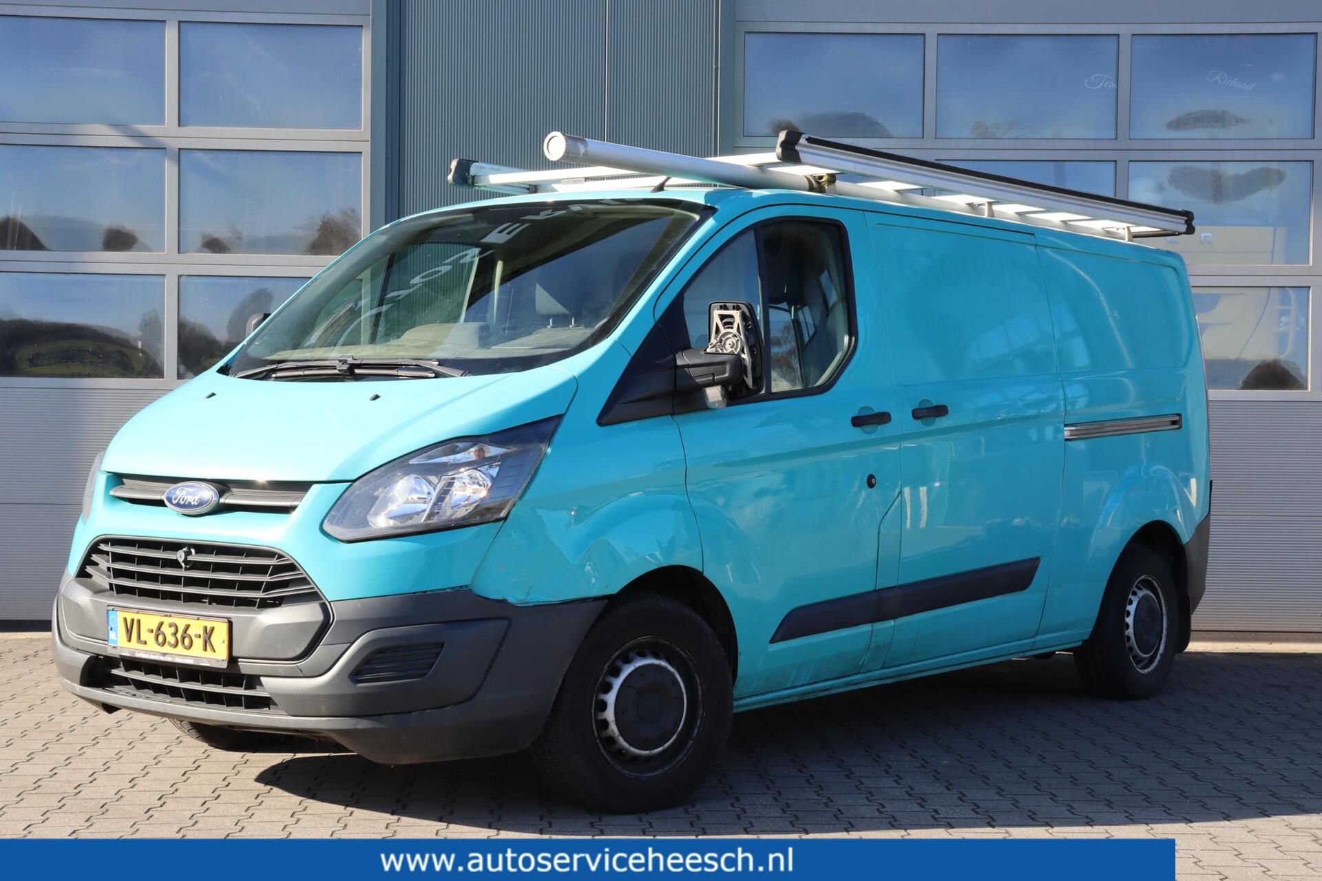 Ford Transit Custom 330 2.2 TDCI L2H1 l 2x SCHUIFDEUR l IMPERIAAL  l KASTENINBOUW 2015 - voorkant