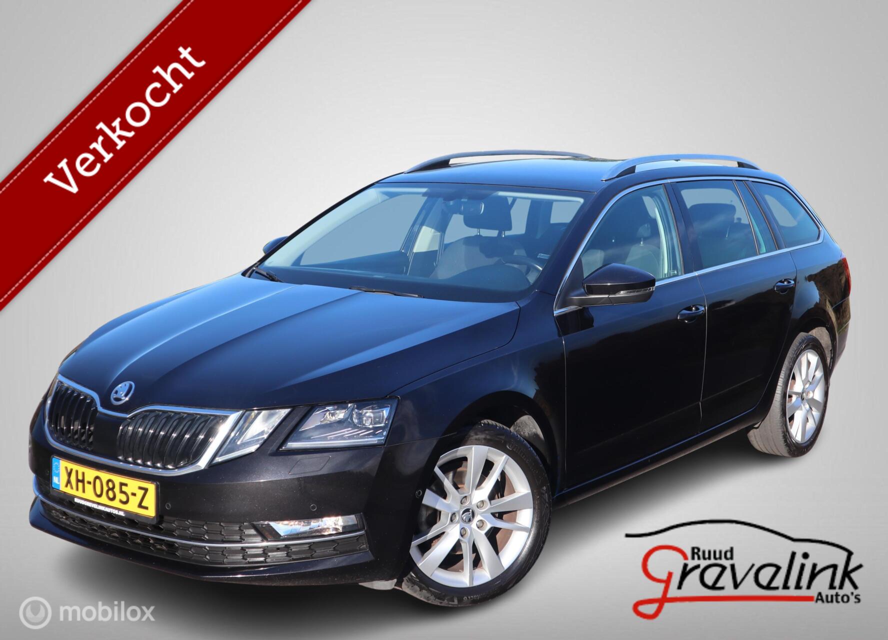 Skoda Octavia TSI 116 PK DSG7/AUTOMAAT Style Navi Stoelverwarming Full Led Chroom DonkerGlas 2019 - voorkant