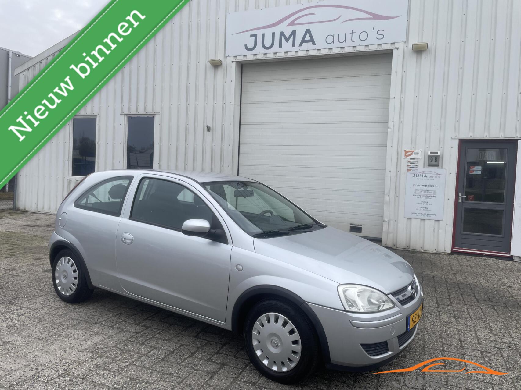 Opel Corsa-c 1.2-16V Cosmo , 2e eigenaar , trekhaak 2004 - voorkant