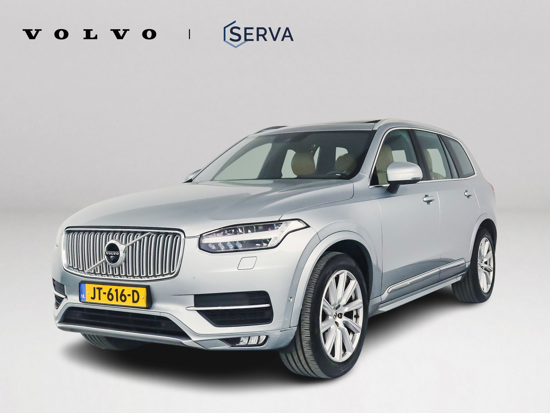Volvo Xc90 D5 AWD Inscription | Panoramadak | Stoelverwarming | Stoelventilatie 2016 - voorkant