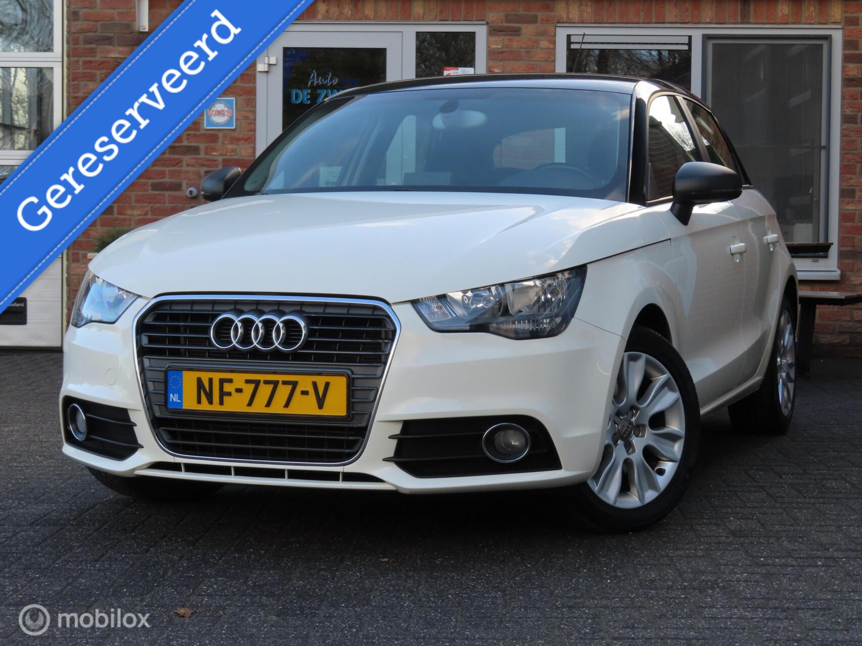 Audi A1 Sportback 1.4 TFSI Ambition Pro Line Business|Parkeersensoren|Stoelverwarming|Climatronic. 2014 - voorkant