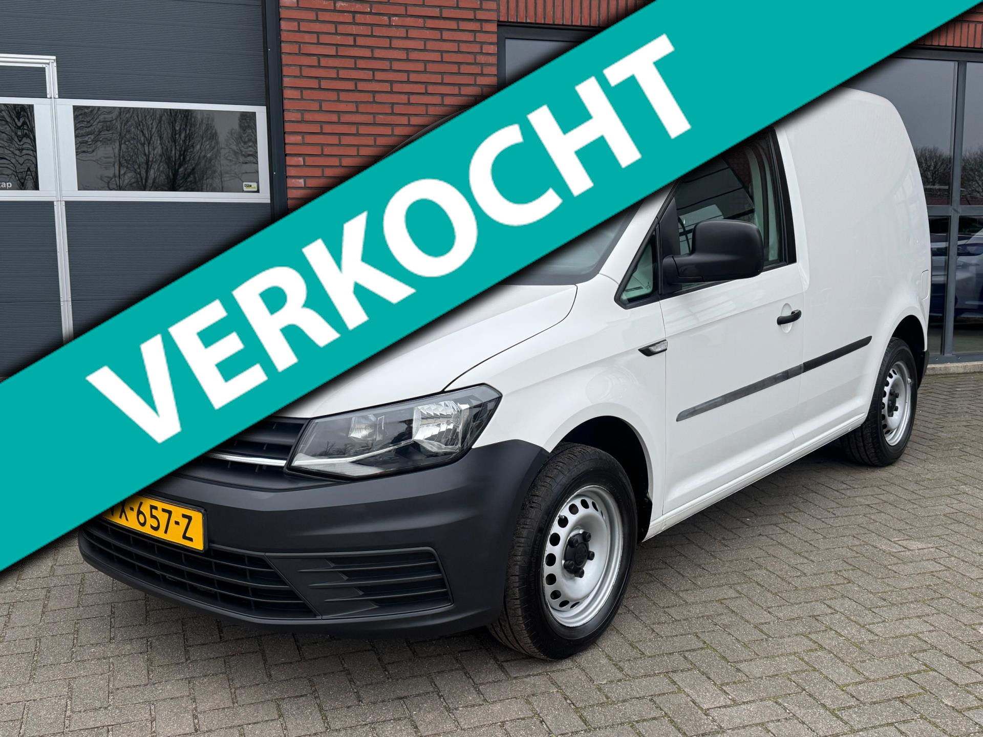 Volkswagen Caddy 2.0 TDI L1H1 BMT Airco Cruise Trekhaak Trendline 2016 - voorkant