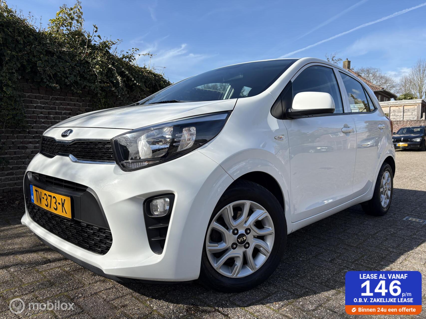 Kia Picanto 1.0 CVVT ComfortPlusLine Navigator  47.865km NAP 2018 - voorkant