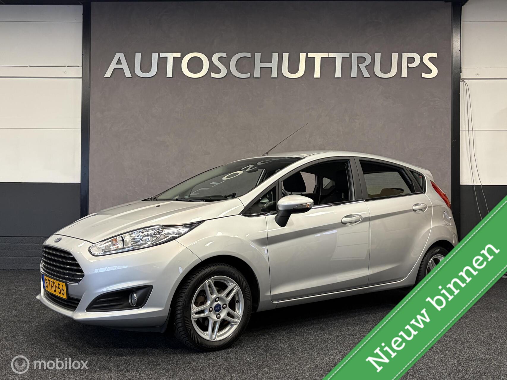 Ford Fiesta 1.0 EcoBoost Titanium AIRCO / AUTOMAAT / LMV / PDC / TR.HAAK / 2014 - voorkant