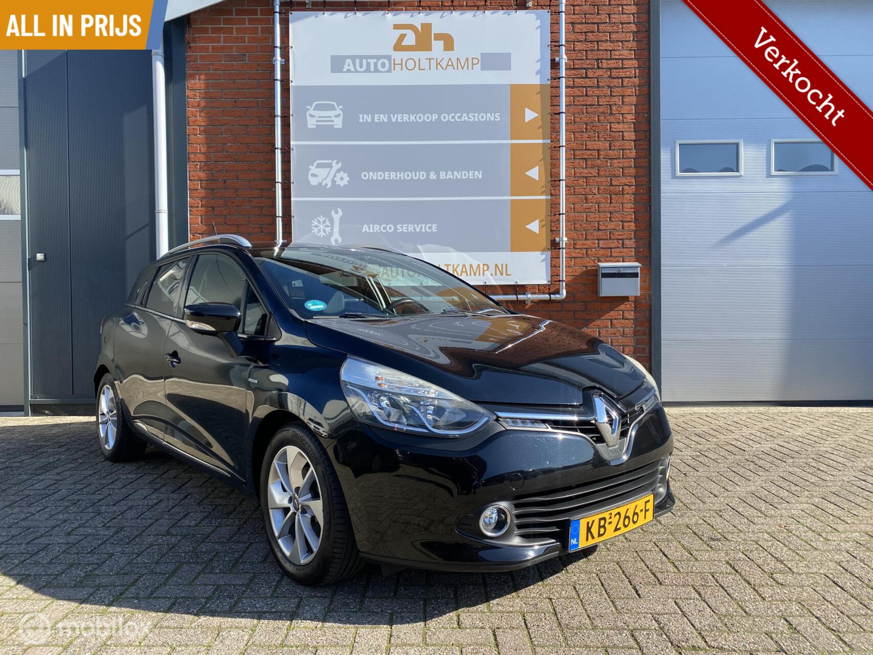 Renault Clio 0.9 TCe Limited camera airco 2016 - voorkant
