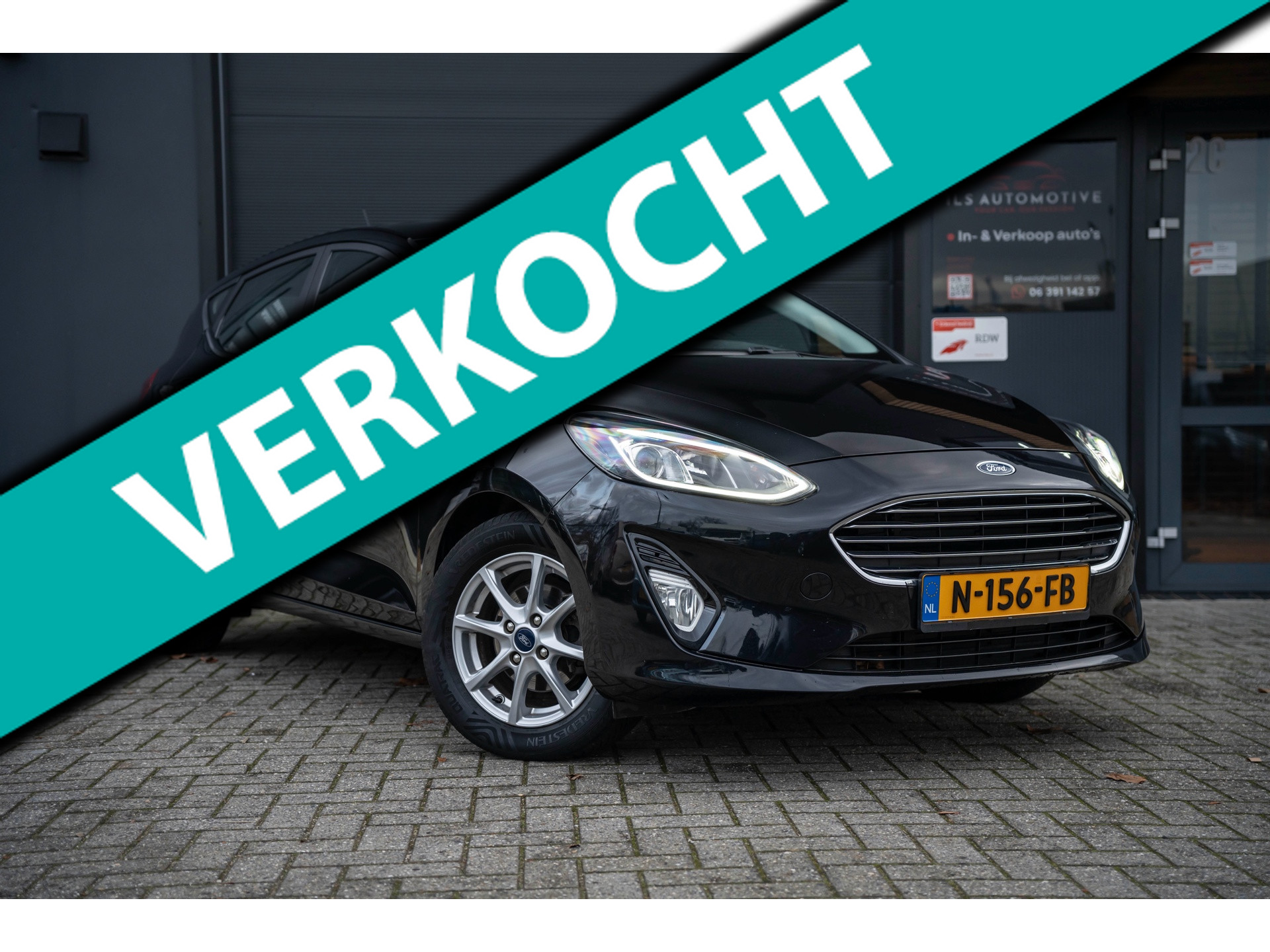Ford Fiesta 1.0 Hybrid Titanium 125PK | 1e Eig | NAP 2022 - voorkant