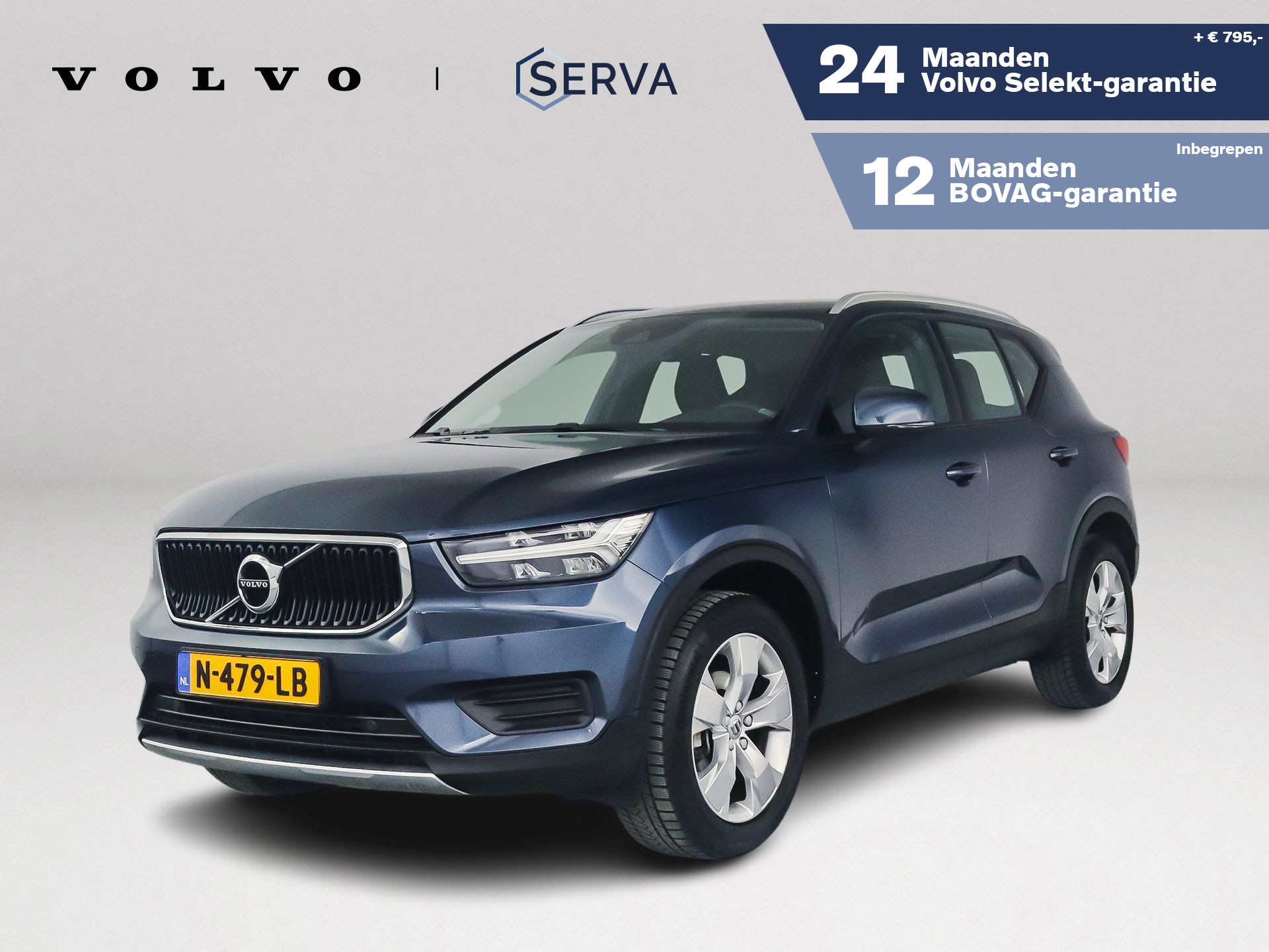 Volvo XC40 T2 Momentum Business | Cruise control | Navigatie | Park Assist 2021 - voorkant