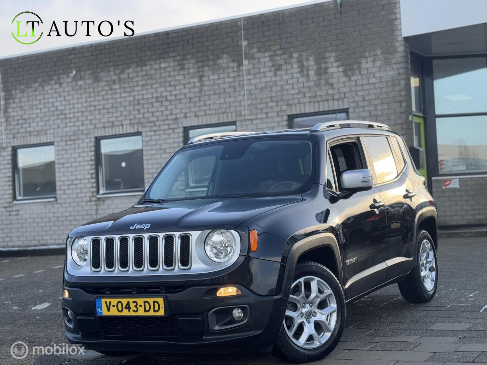 Jeep Renegade Van 1.6 MultiJet Sport|BTW Grijs Navi Cruise NAP 2016 - voorkant