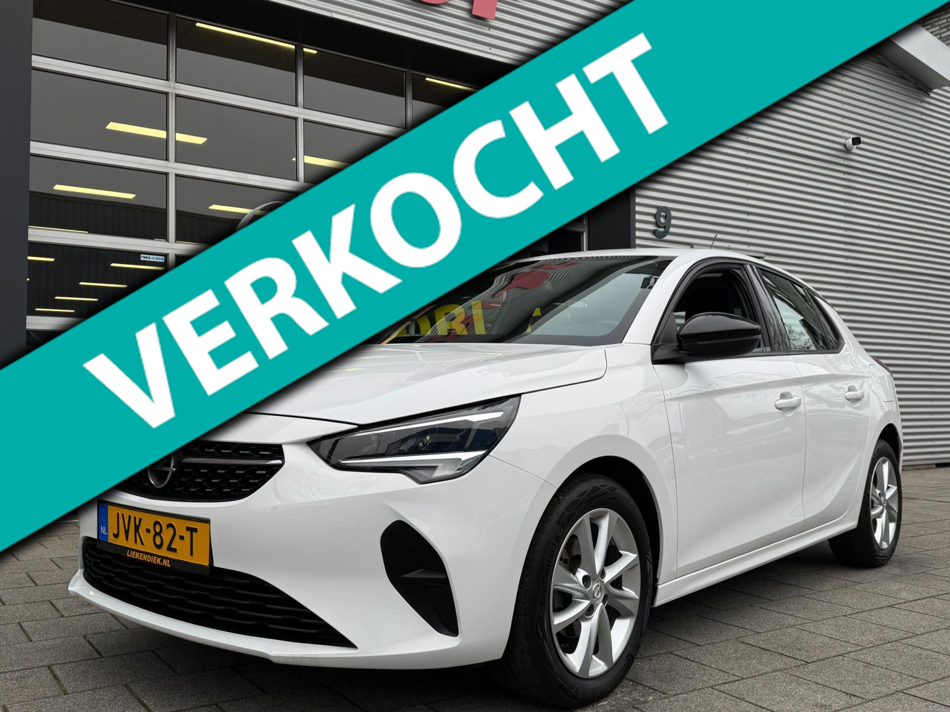 Opel Corsa 1.2 Elegance - 18.175 KM - Navigatie / Apple CarPlay I Airco I Sport velgen I PDC I Dealer onderhoud 2022 - voorkant