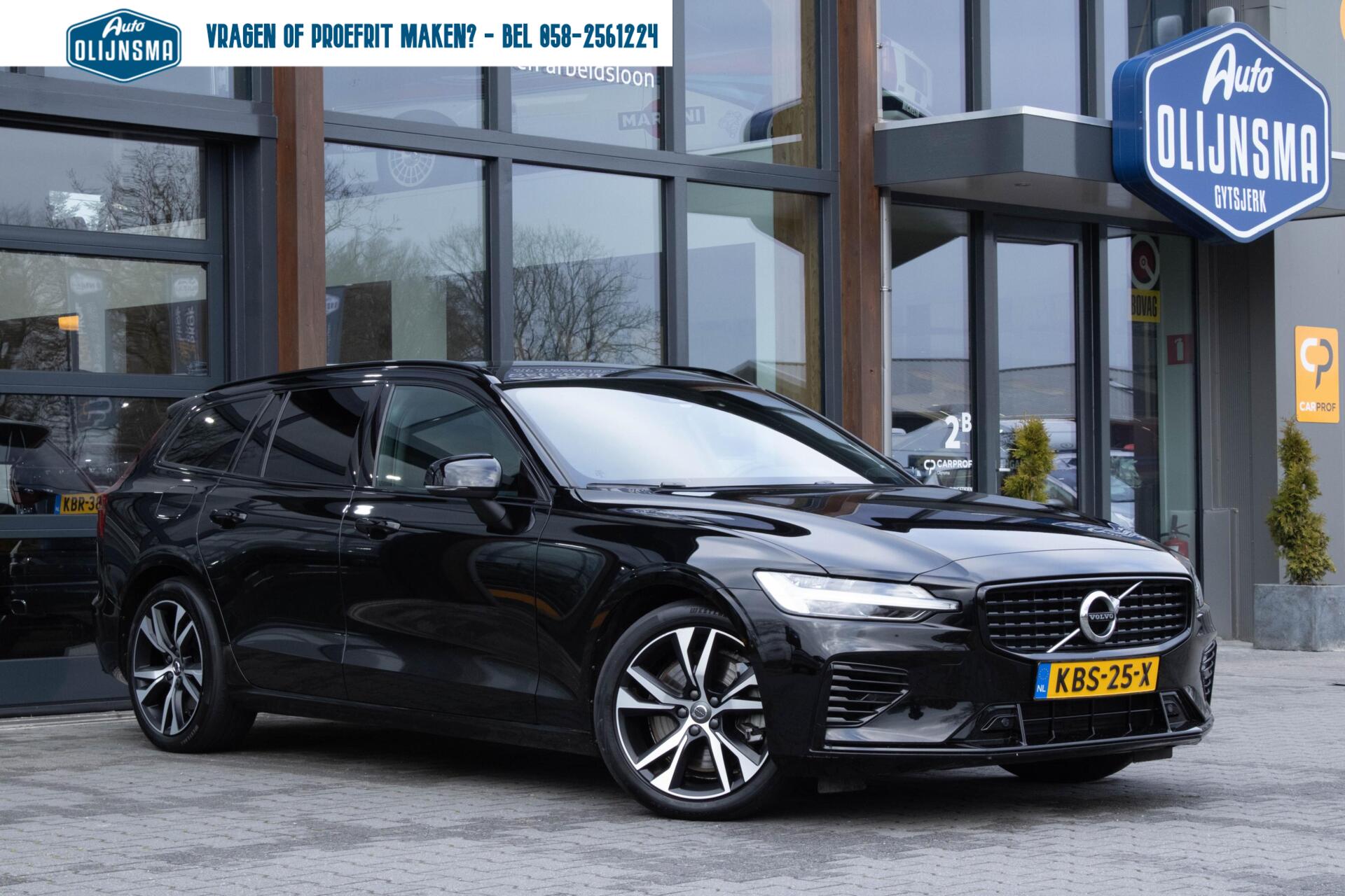 Volvo V60 2.0 T6 PHEV AWD R-Design|LED|Memory| 2021 - voorkant