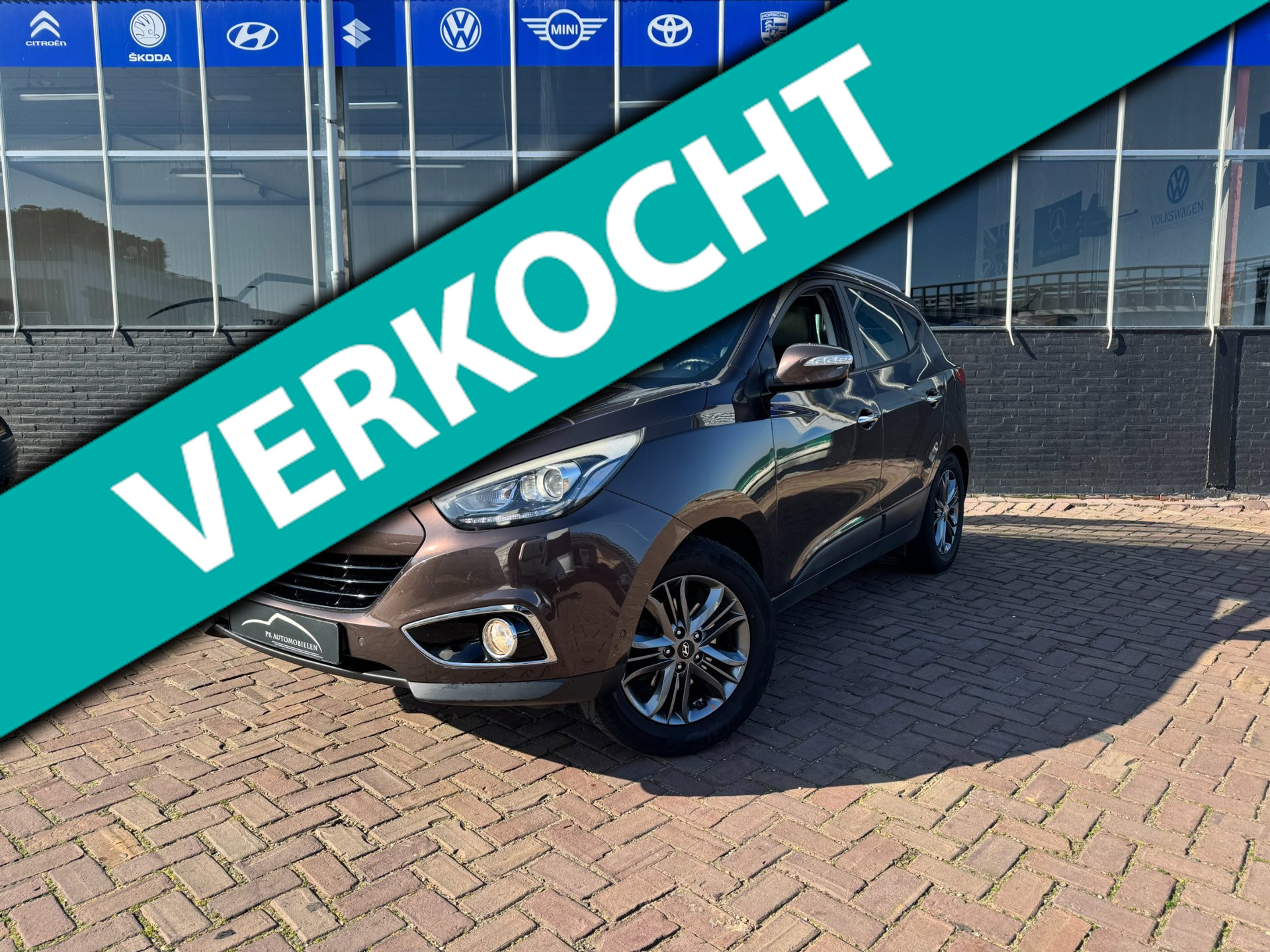 Hyundai Ix35 1.6i GDI i-Catcher **LPG + PANODAK + CAMERA** 2014 - voorkant