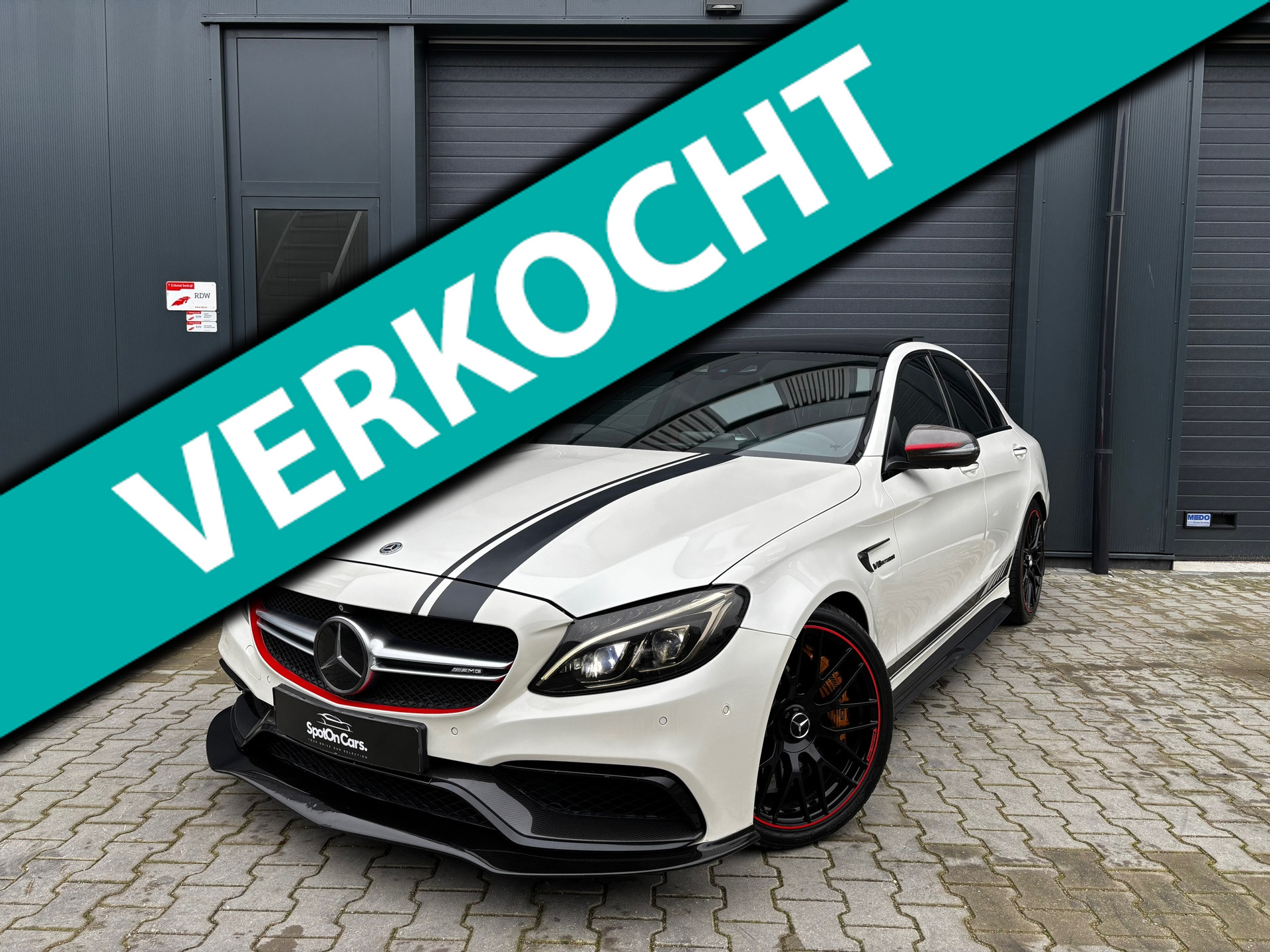 Mercedes-Benz C-klasse AMG 63 S Edition 1 2015 - voorkant
