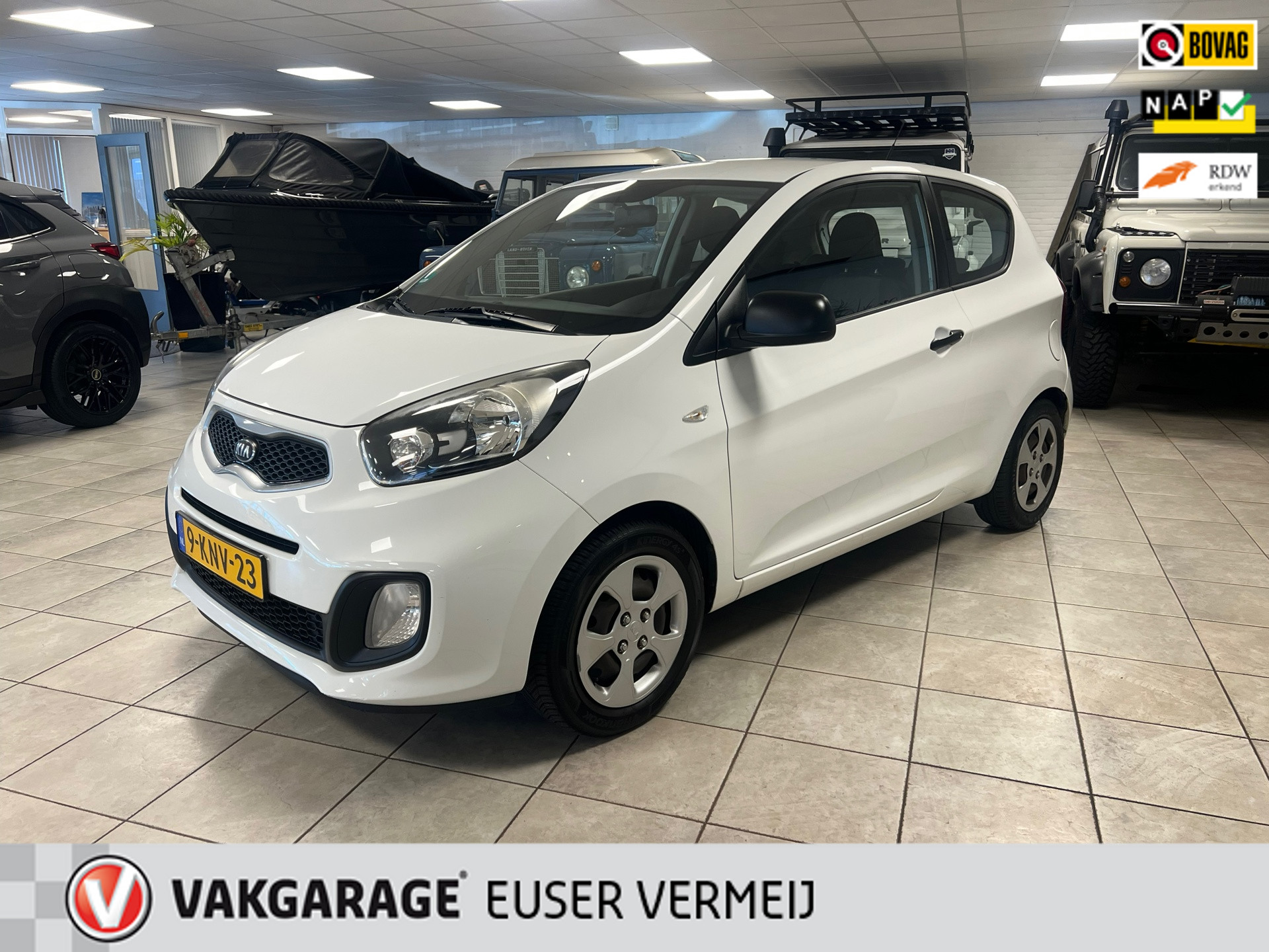 Kia Picanto 1.0 CVVT ISG 2013 - voorkant
