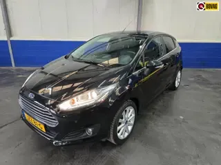 Ford Fiesta 1.0 EcoBoost Candy Blue Edition 2016 - voorkant