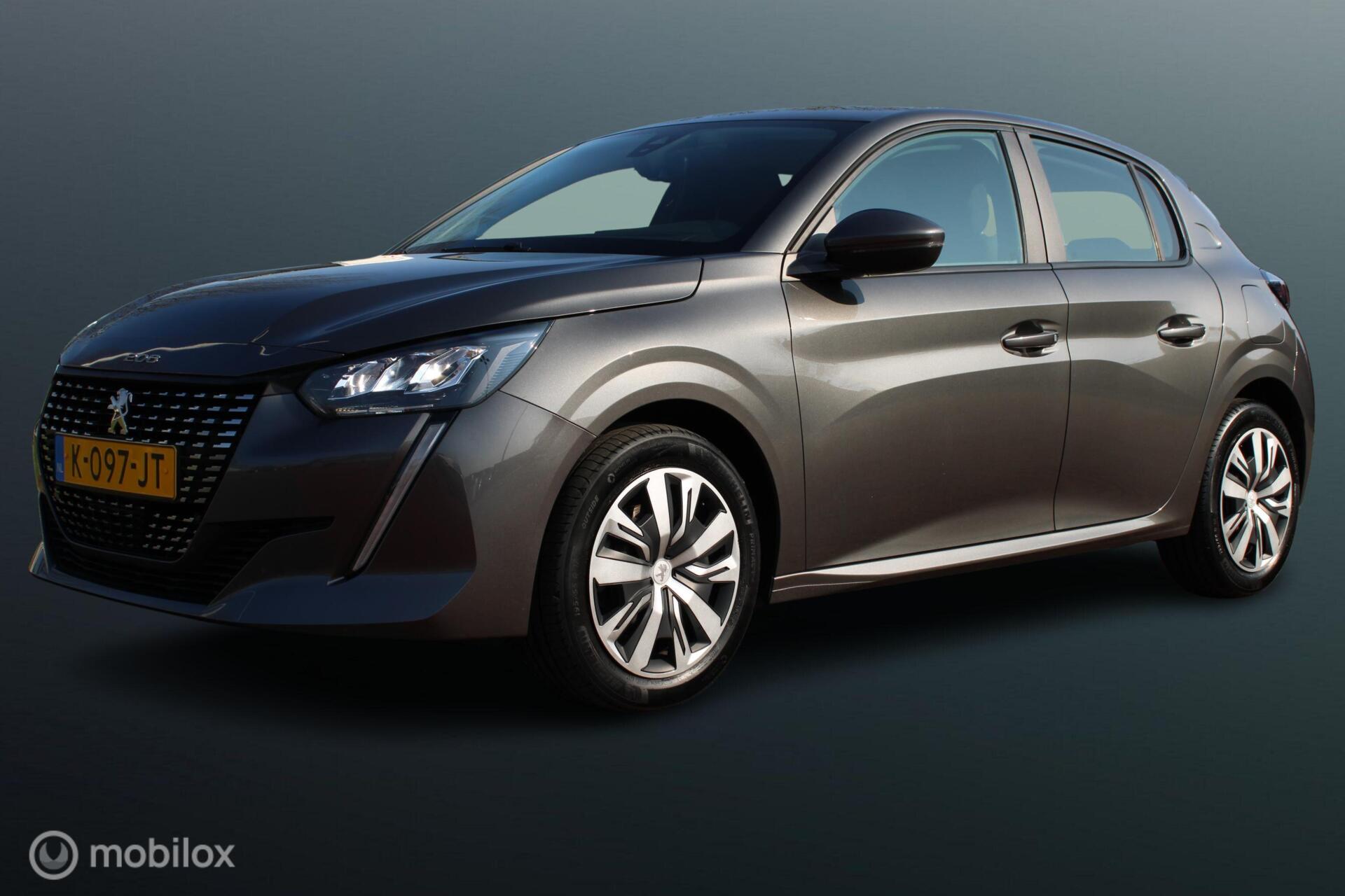 Peugeot 208 1.2 Turbo 101 PK PureTech Active Pack, Navi, App connect, Pdc, Cruise, Clima, Led verlichting 2021 - voorkant