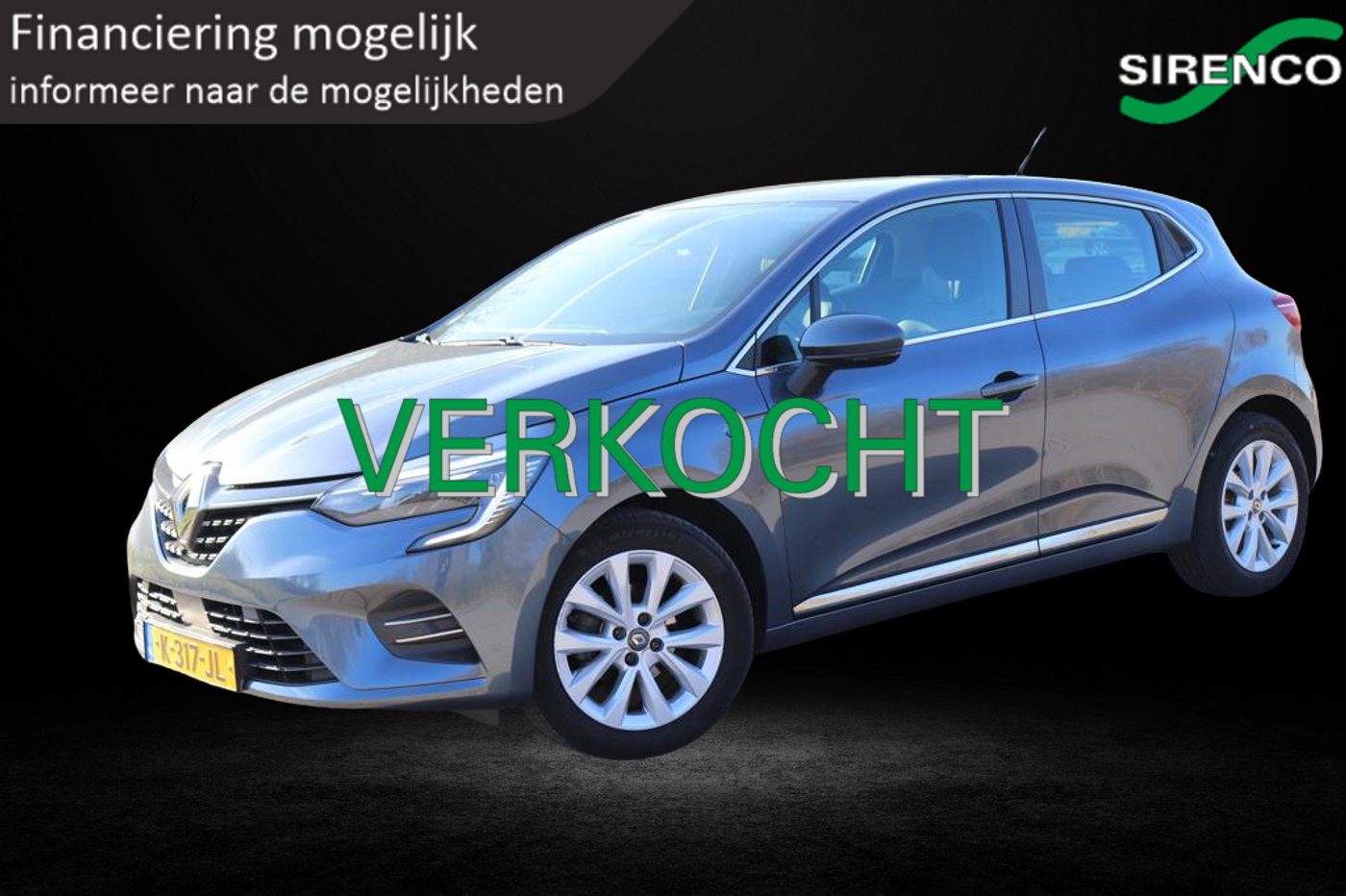 Renault Clio 1.0 TCe Intens | climate & cruise control | dab | Apple carplay & Android auto | keyless entry & go | navigatie | 2021 - voorkant