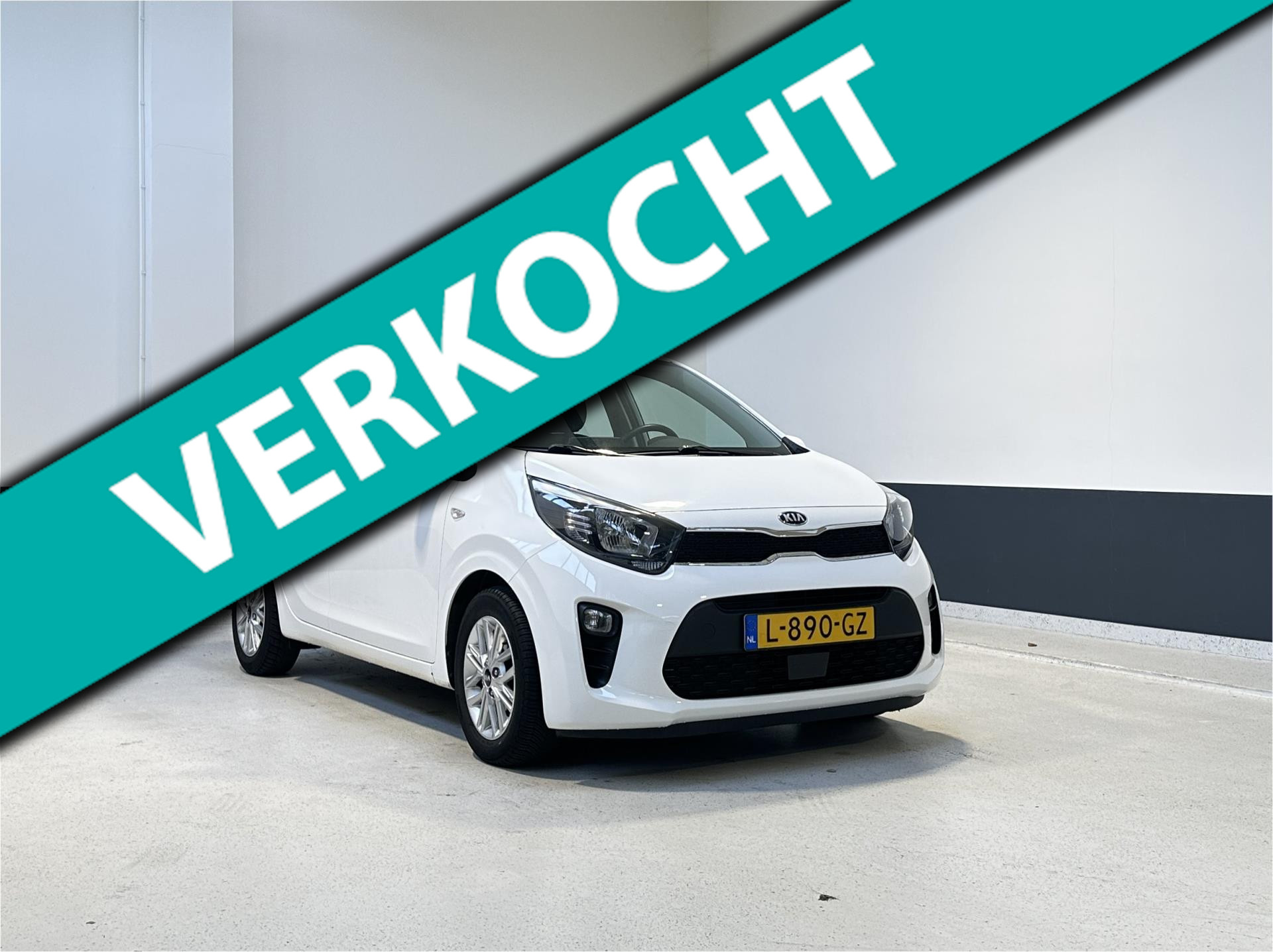 Kia Picanto 1.0 DPi DynamicLine | Apple Carplay/ Android auto| Camera| NL | 1 Eig | 2021 - voorkant