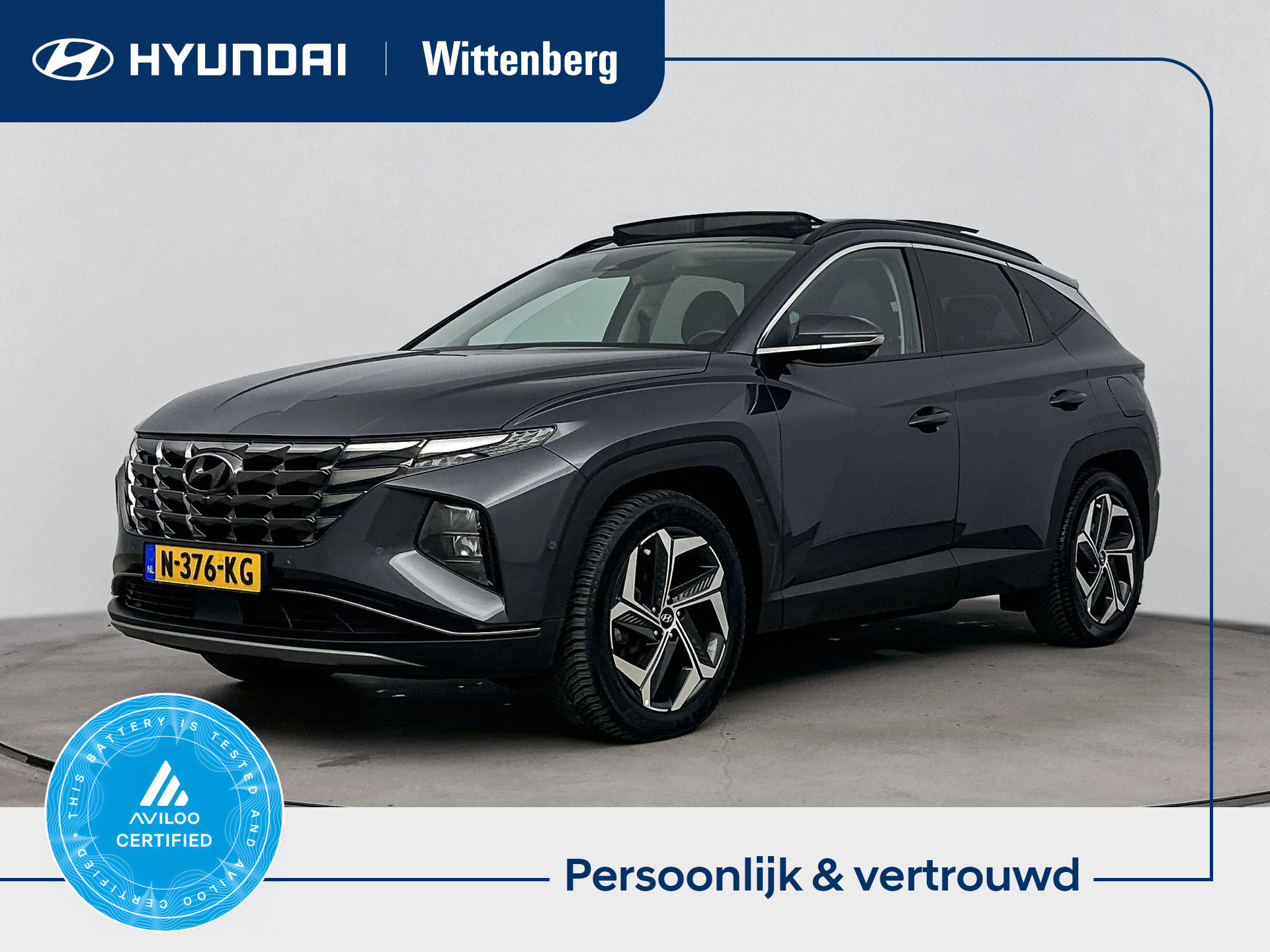 Hyundai Tucson 1.6 T-GDI PHEV PREMIUM SKY 4WD 2021 - voorkant