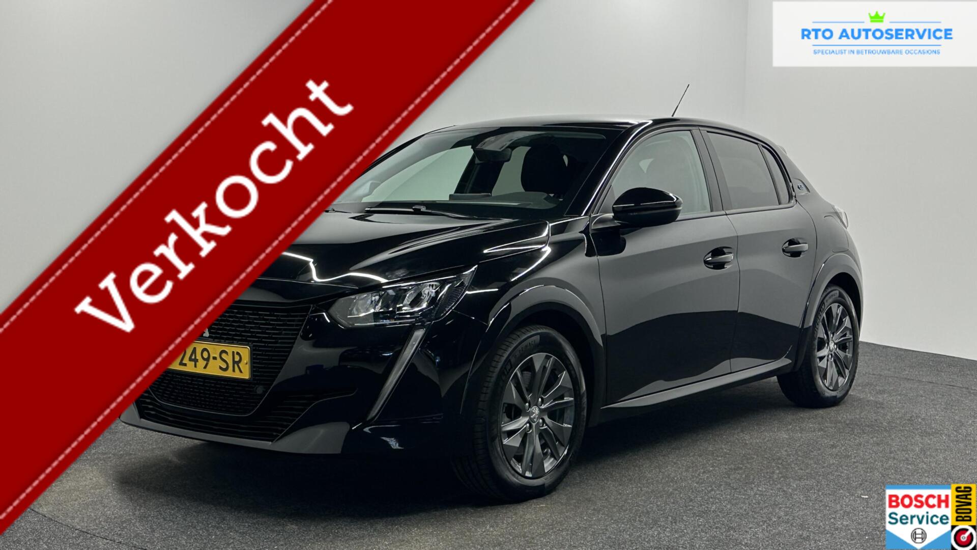 Peugeot 208 EV Active Pack 50 kWh 3 FASE 96% SOH CARPLAY NAVI CRUISE ECC LM. 2022 - voorkant