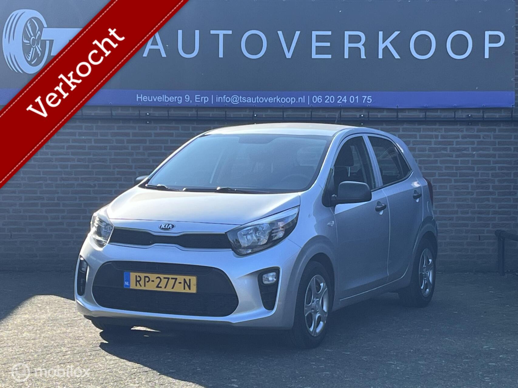Kia Picanto 1.0 CVVT EconomyLine+NAP 2018 - voorkant