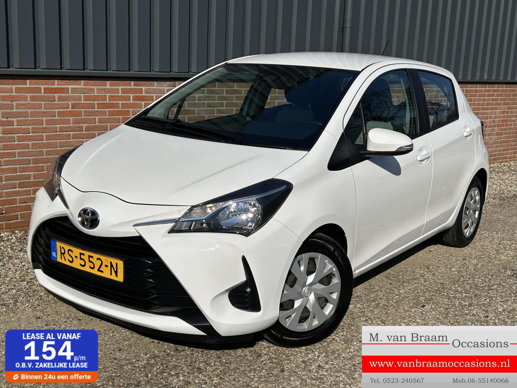 Toyota Toyota Yaris 1.0 VVT-i Comfort 2018 - voorkant