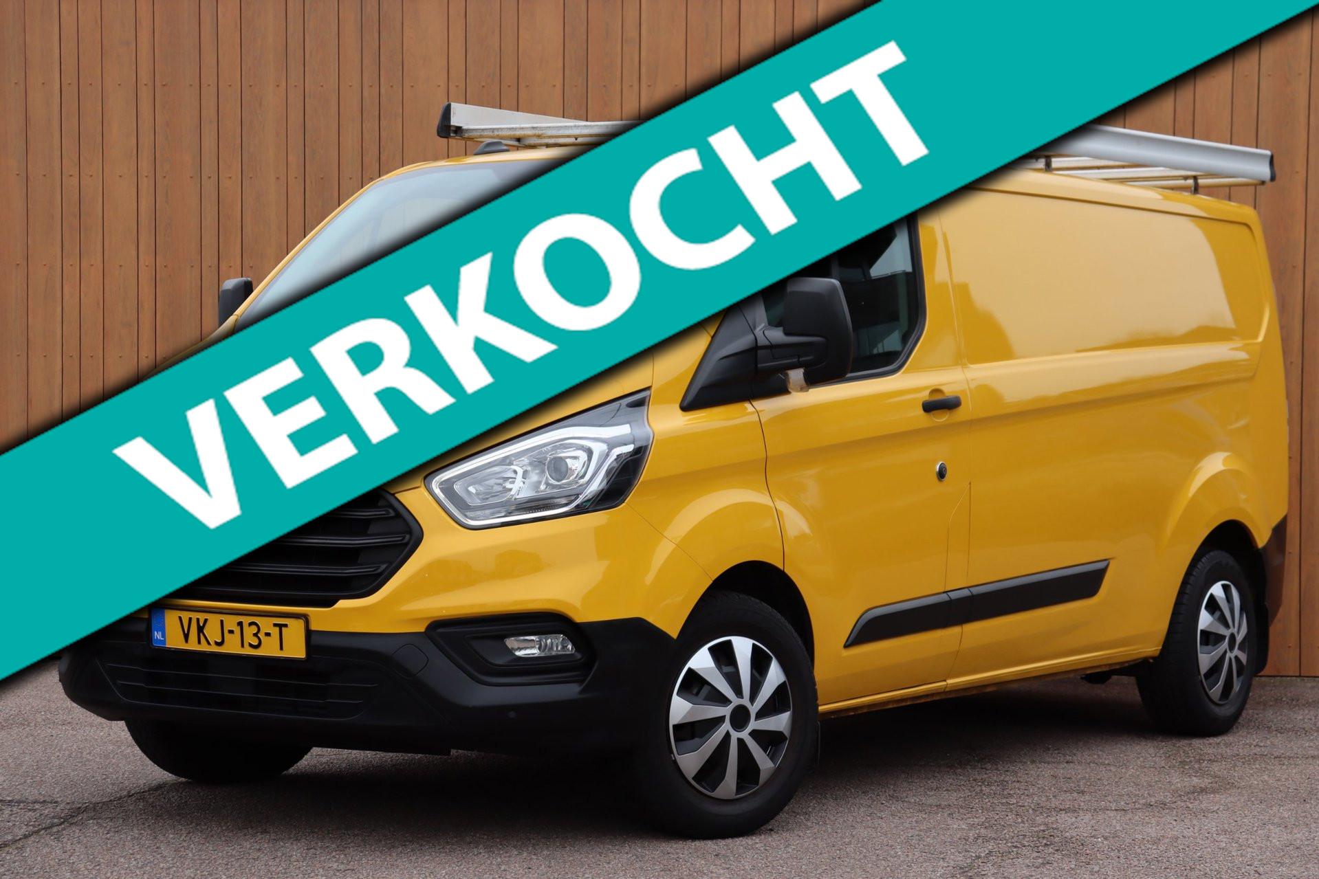 Ford Transit Custom 320 2.0 TDCI L2H1 Trend org.NL leer+vw trekhaak imperiaal 2021 - voorkant