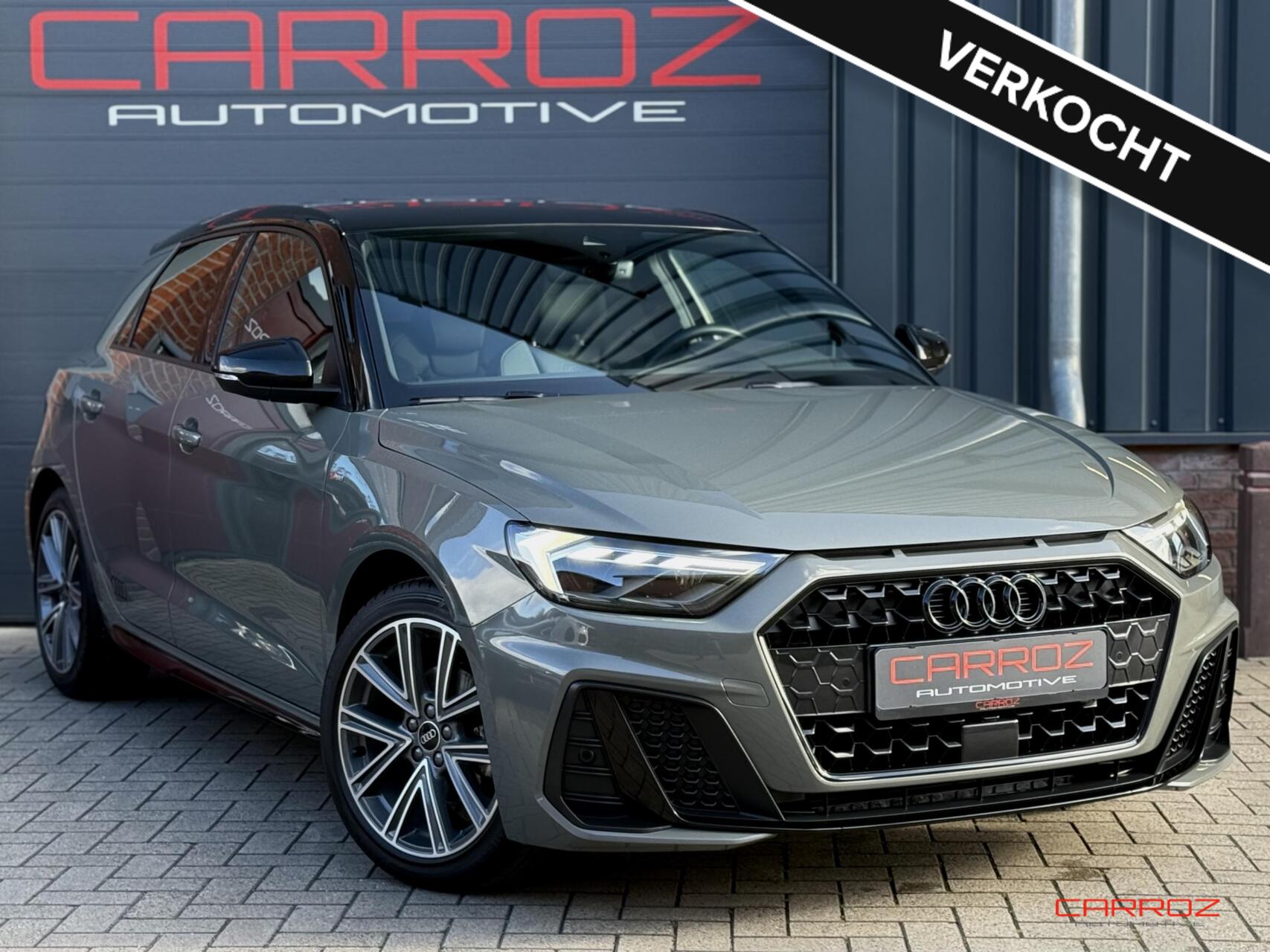 Audi A1 Sportback 25 TFSI 3x S Line Cruise CarPlay Ambiance Keyless LED 2022 - voorkant