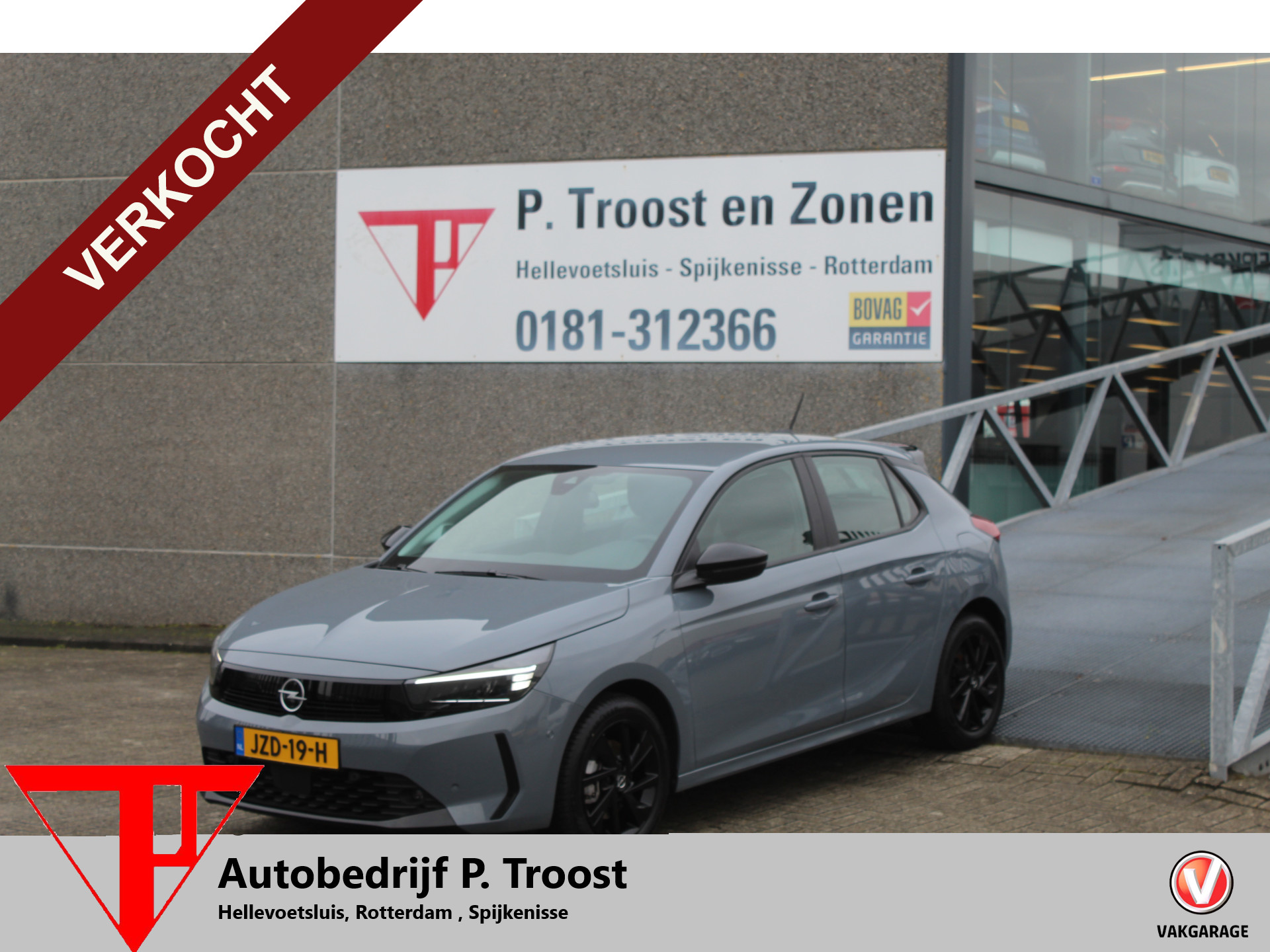 Opel Corsa 1.2 Turbo Hybrid Automaat Achteruitrijcamera/Stuurverwarming/Stoelverwarming/Apple carplay/Cruise control/Inklapbare spiegels/Lane assist/Licht metalen velgen 2025 - voorkant