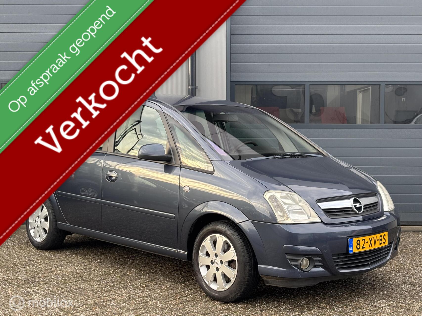 Opel Meriva-a 1.6-16V Temptation Automaat Uitvoering _ 134.DKm 2007 - voorkant