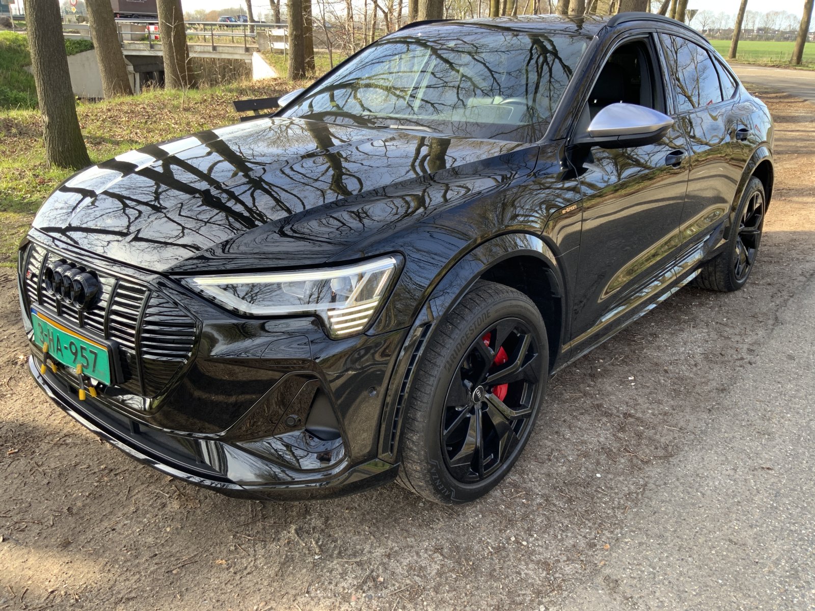 Audi E-tron Sportback S quattro 95 2021 - voorkant