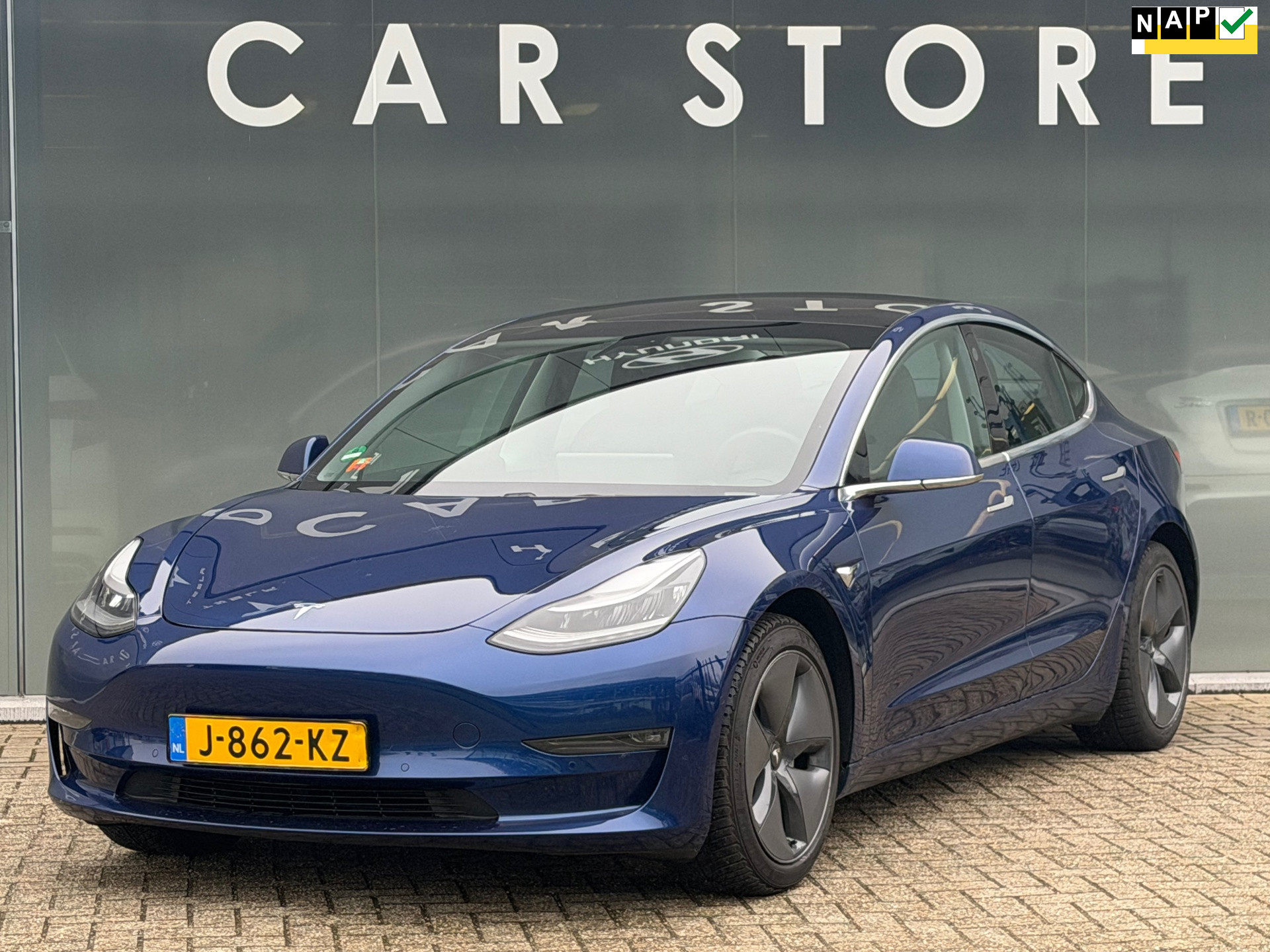 Tesla Model 3 Long Range AWD 75 kWh SOH 87% 2020 - voorkant