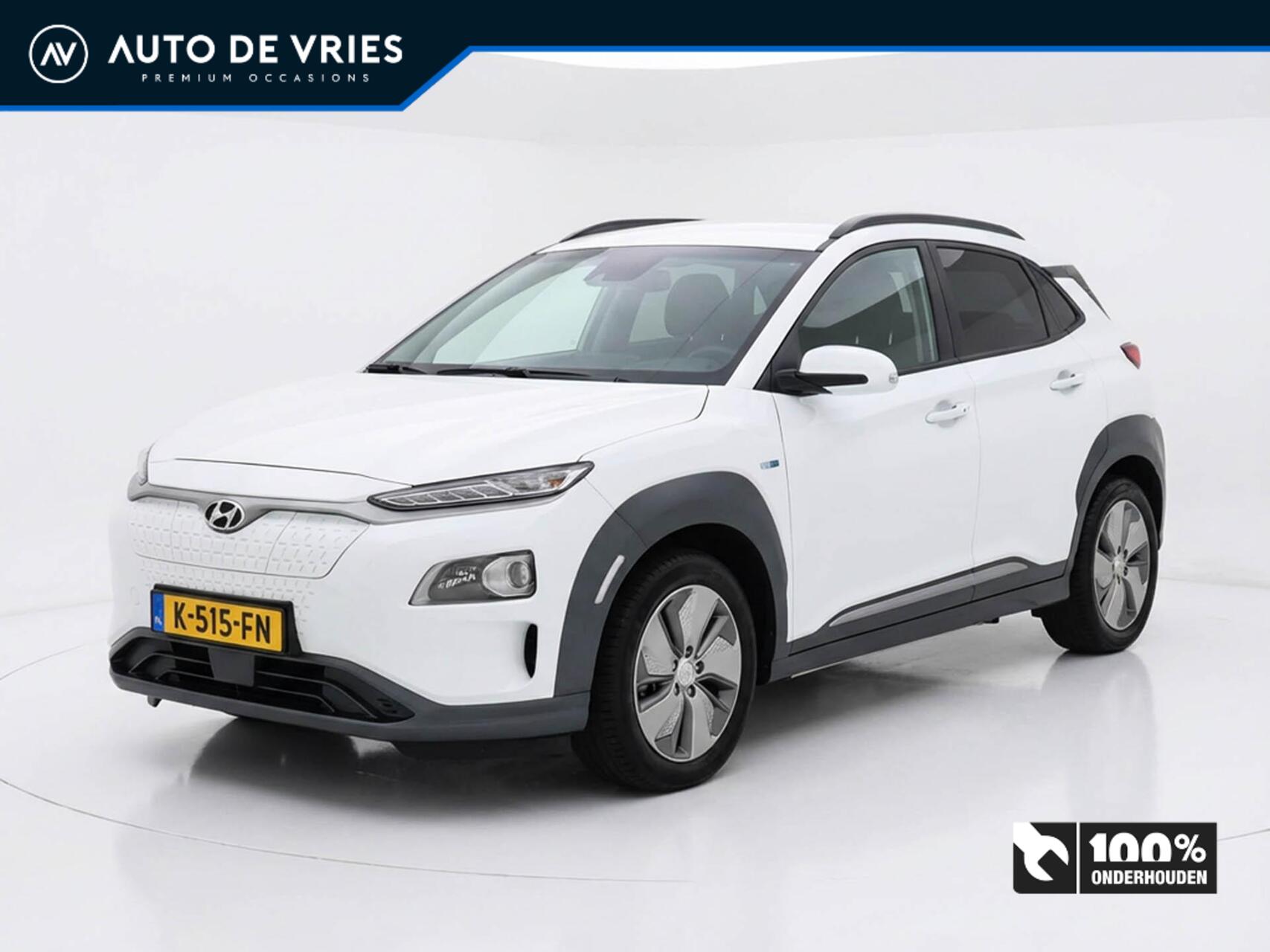 Hyundai Kona EV Fashion 64 kWh 3-Fase | SOH 100% | Navigatie | Camera | Privacy glass 2020 - voorkant