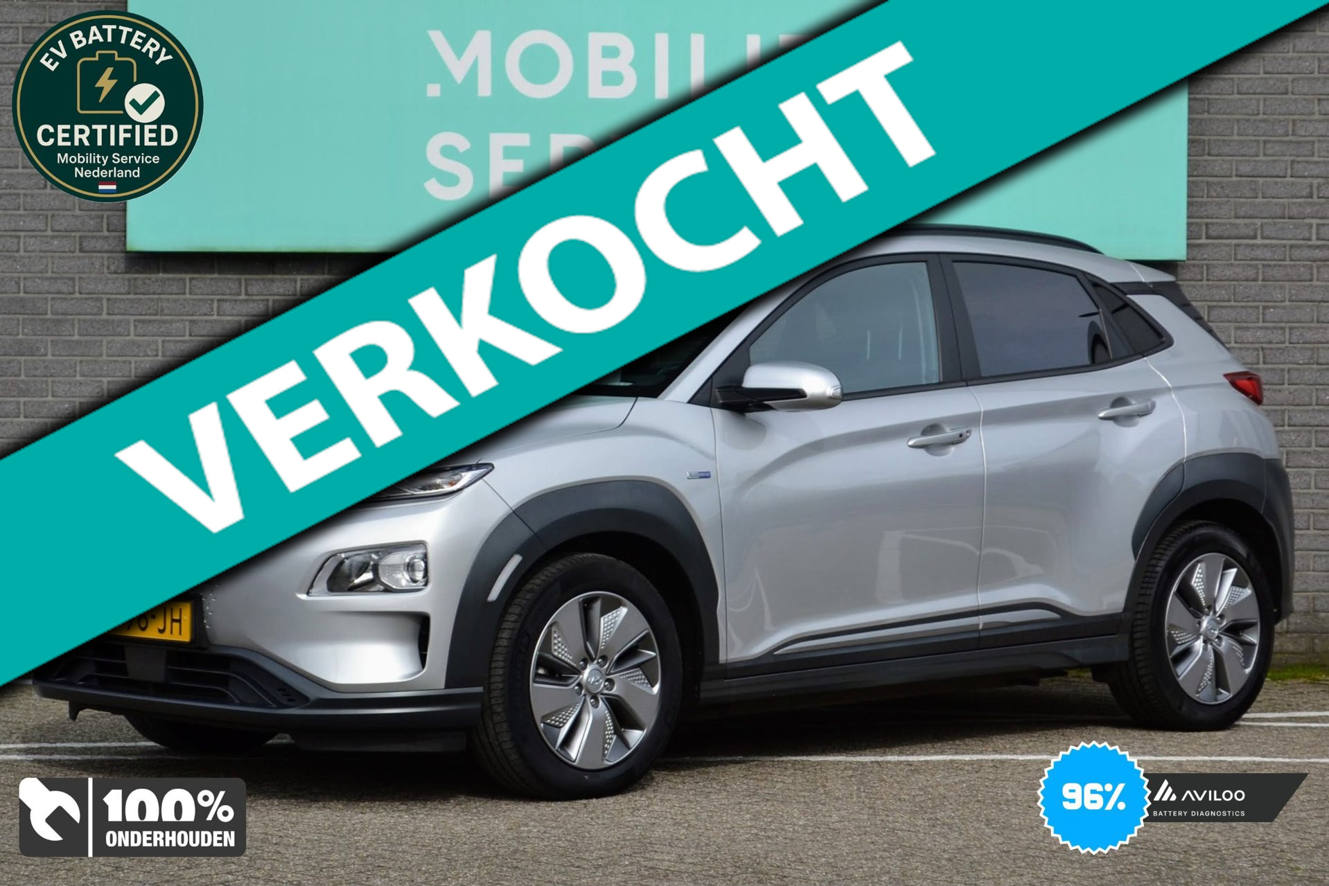 Hyundai Kona EV Fashion 64 kWh 2020 - voorkant