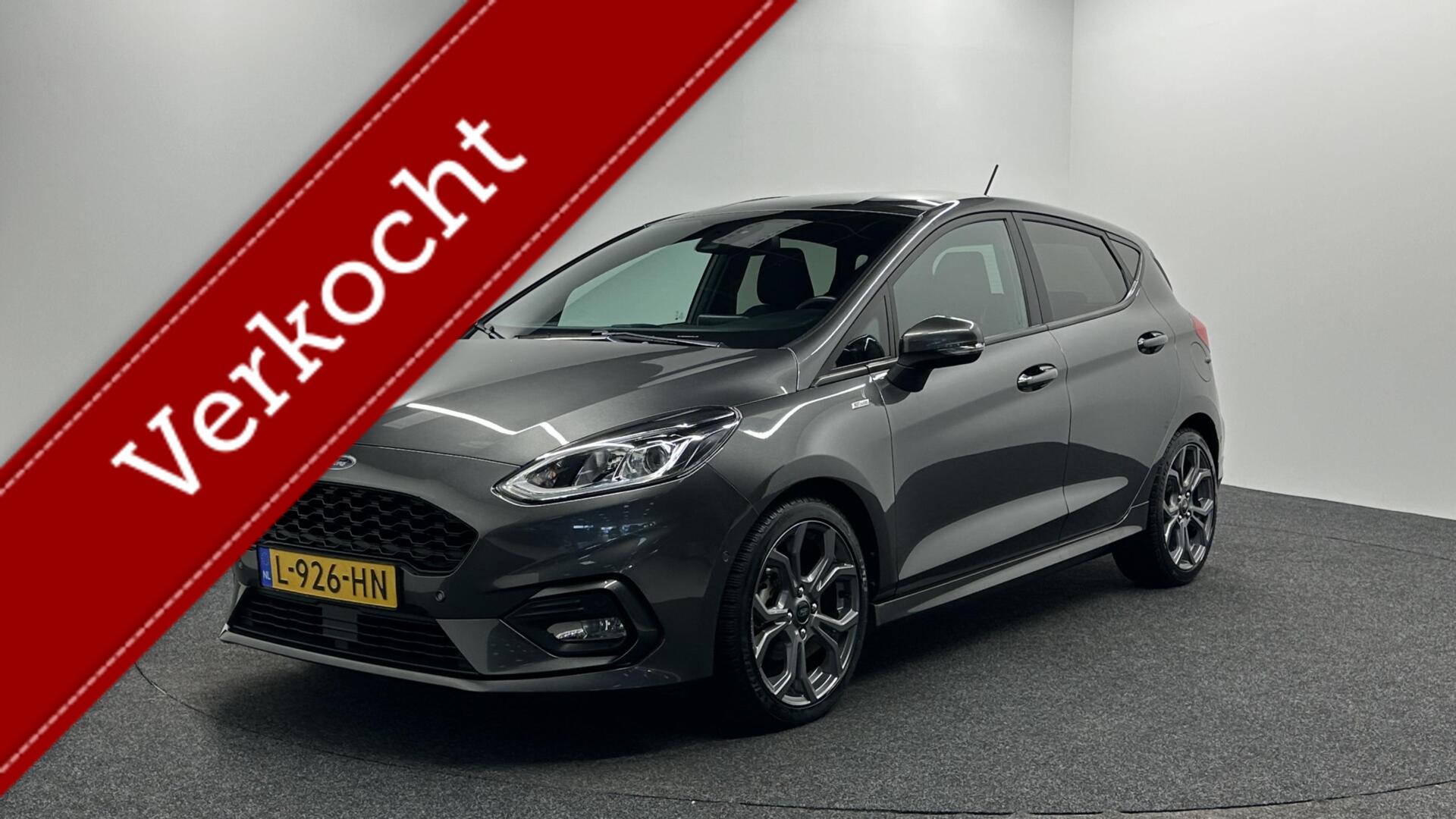 Ford Fiesta 1.0 EcoBoost ST-Line CAMERA ECC CRUISE LM STOELVERWARMING. 2021 - voorkant
