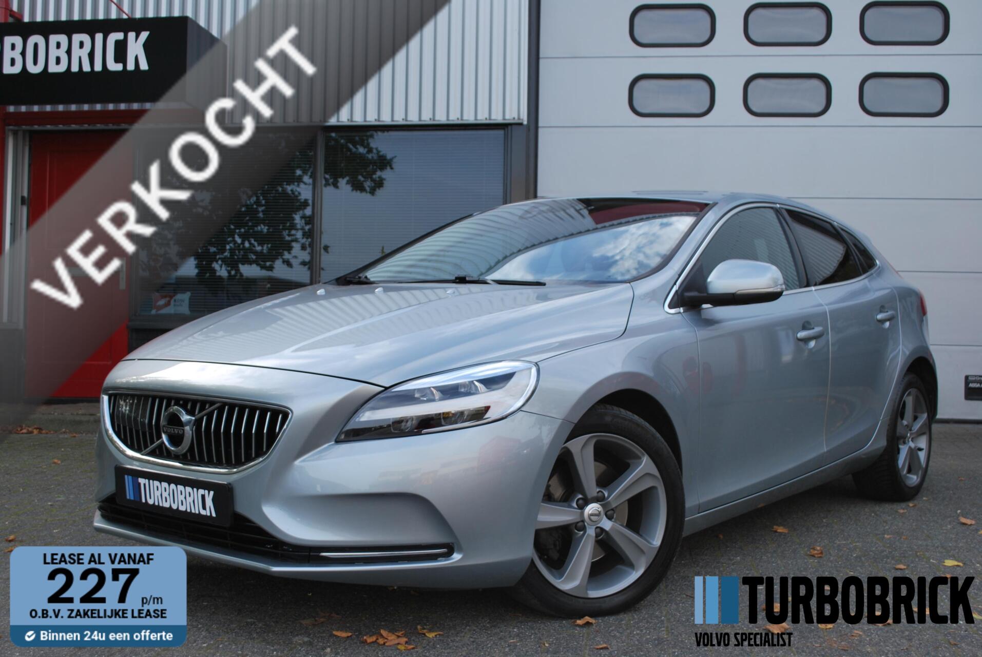 Volvo V40 2.0 T2 Inscription | Climate | Cruise | LED | Leder | LMV 2017 - voorkant