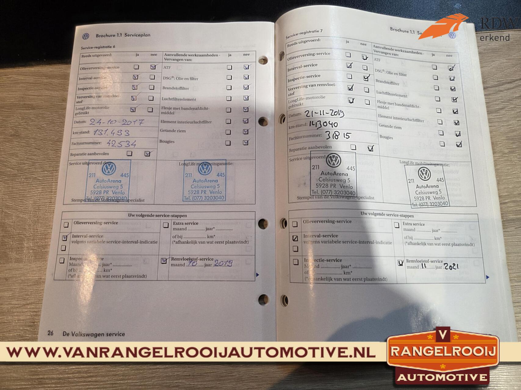 Foto van Volkswagen Golf