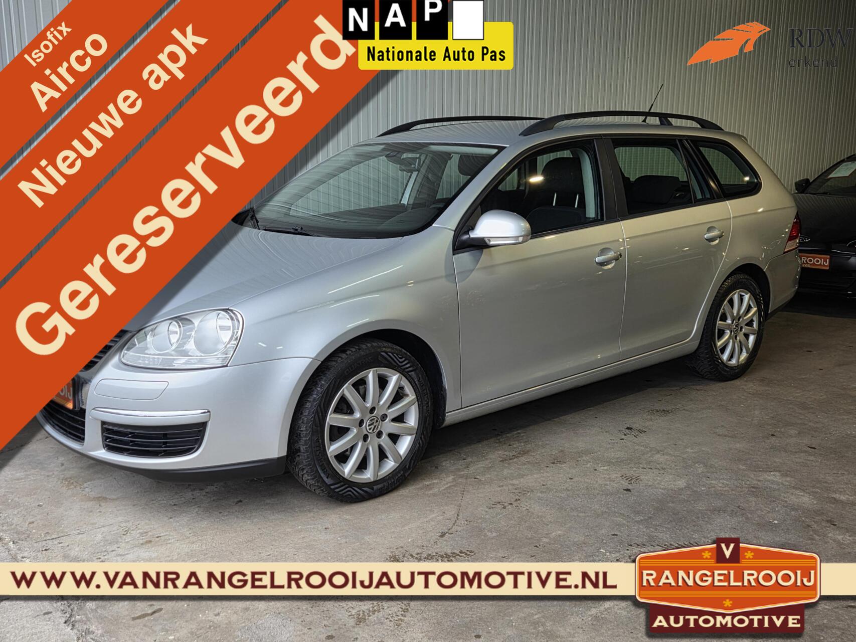 Volkswagen Golf 1.4 TSI Comfortline, clima, cruise, pdc, 16" lmv 2008 - voorkant