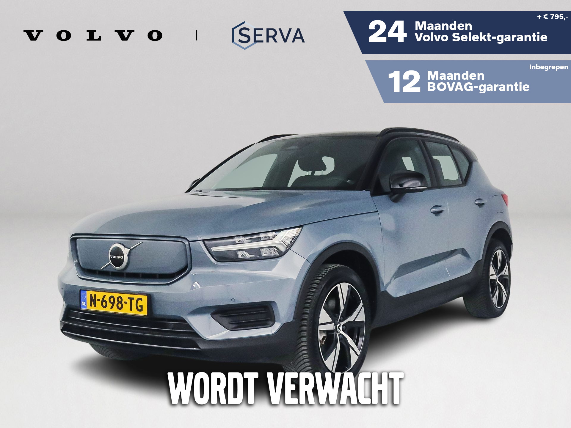Volvo XC40 Recharge Core | Parkeercamera | Stoel- en Stuurverwarming | Trekhaak 2021 - voorkant