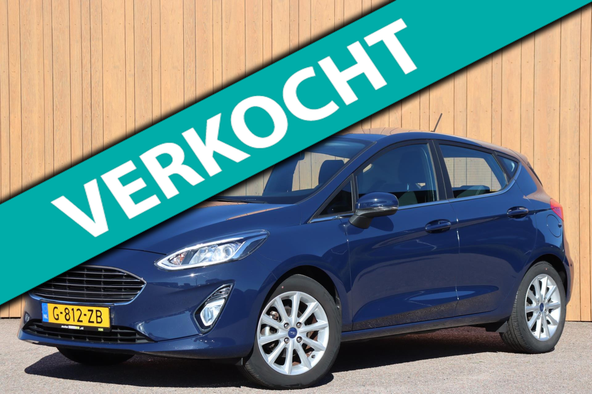 Ford Fiesta 1.0 EcoBoost Titanium org.NL 2020 - voorkant