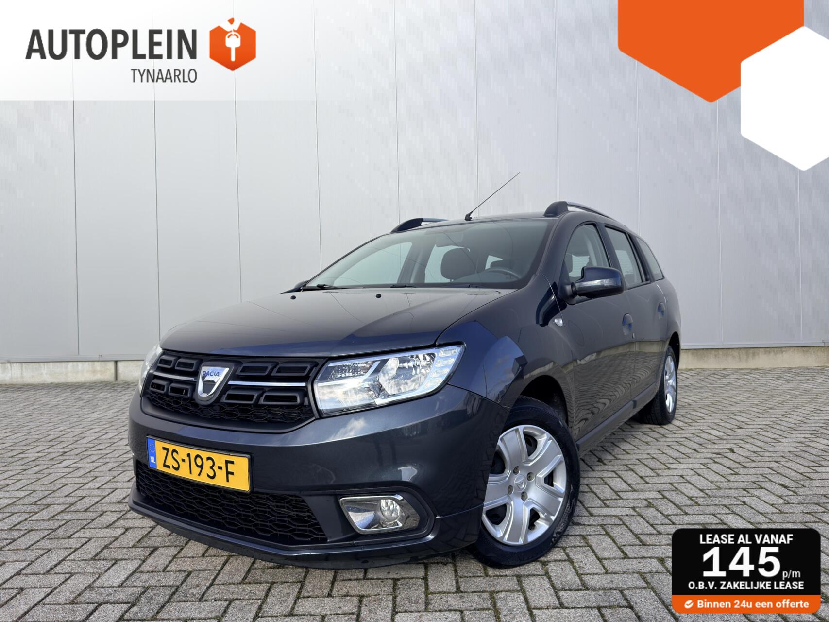 Dacia Logan 0.9 TCe Laureate *Airco*|Trekhaak|Dealer OH|NAP|Unieke tellerstand 2019 - voorkant